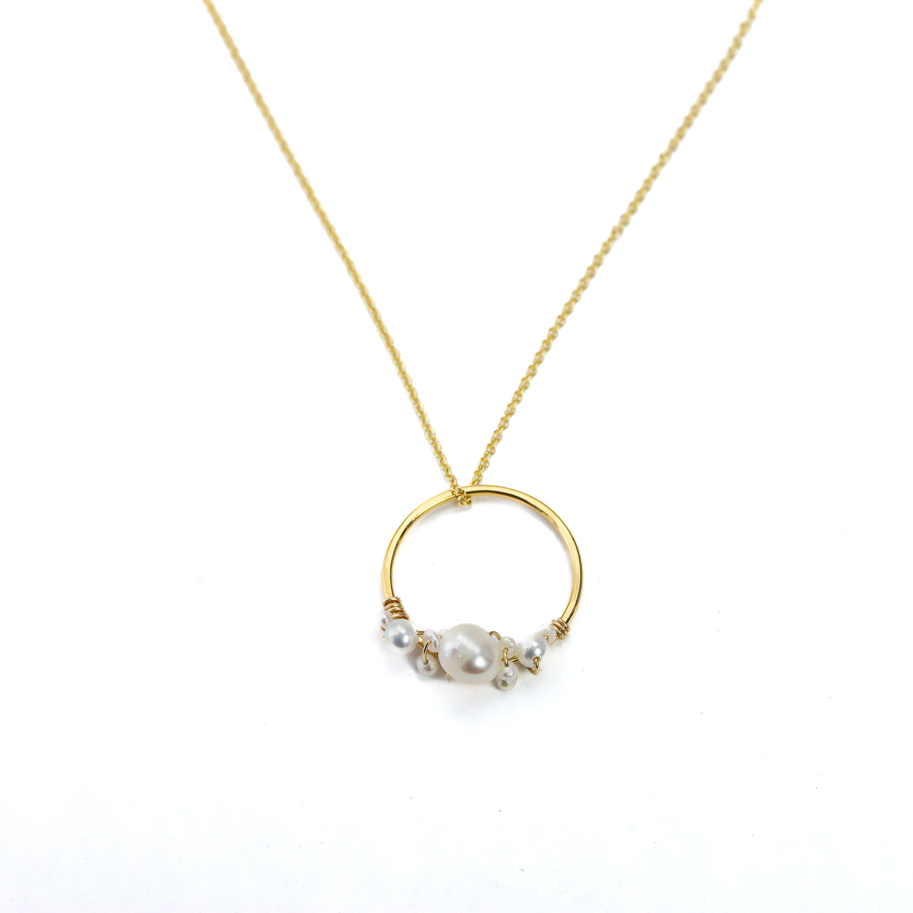 Bubbly Pearl Necklace