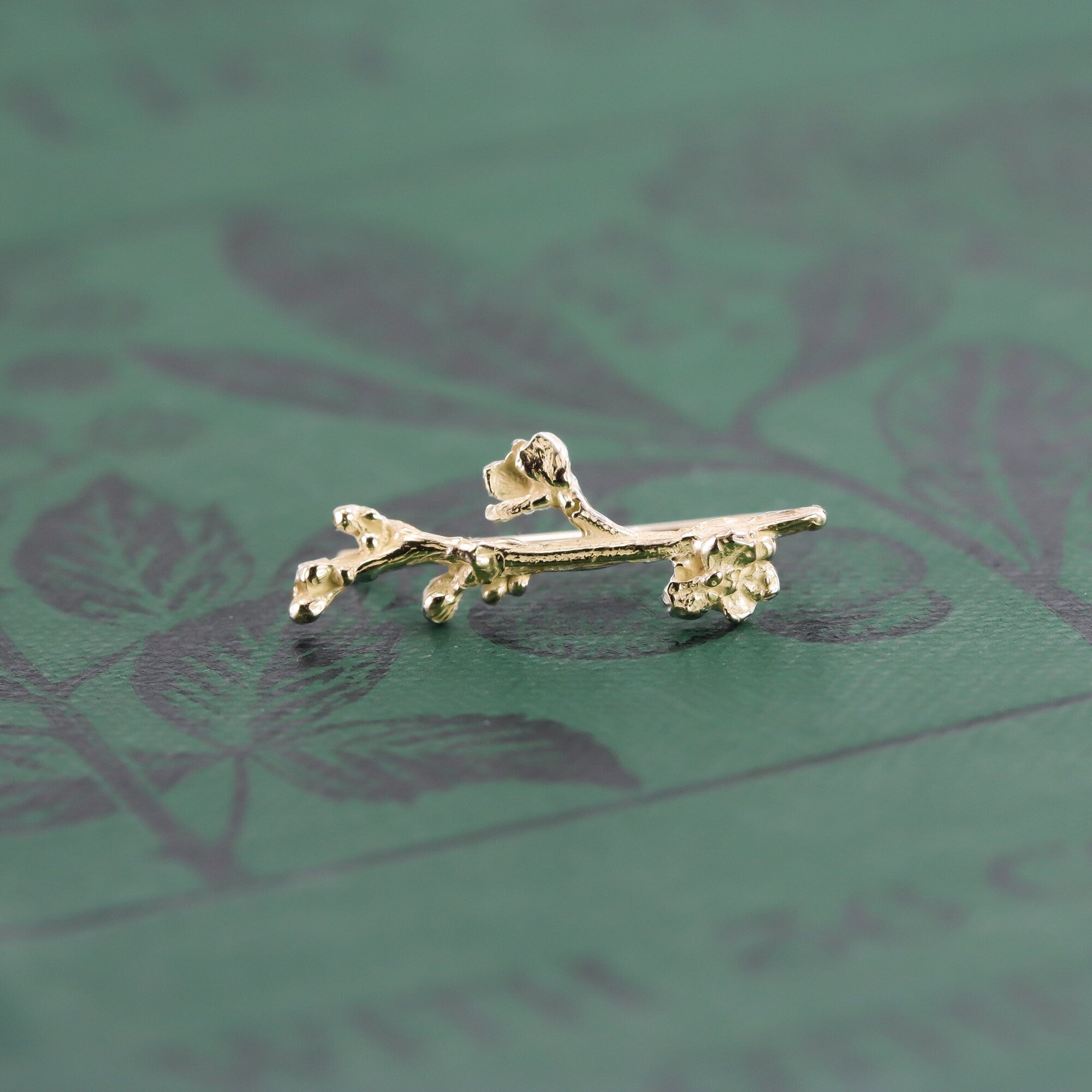 Cherry Blossom Ear Climbers