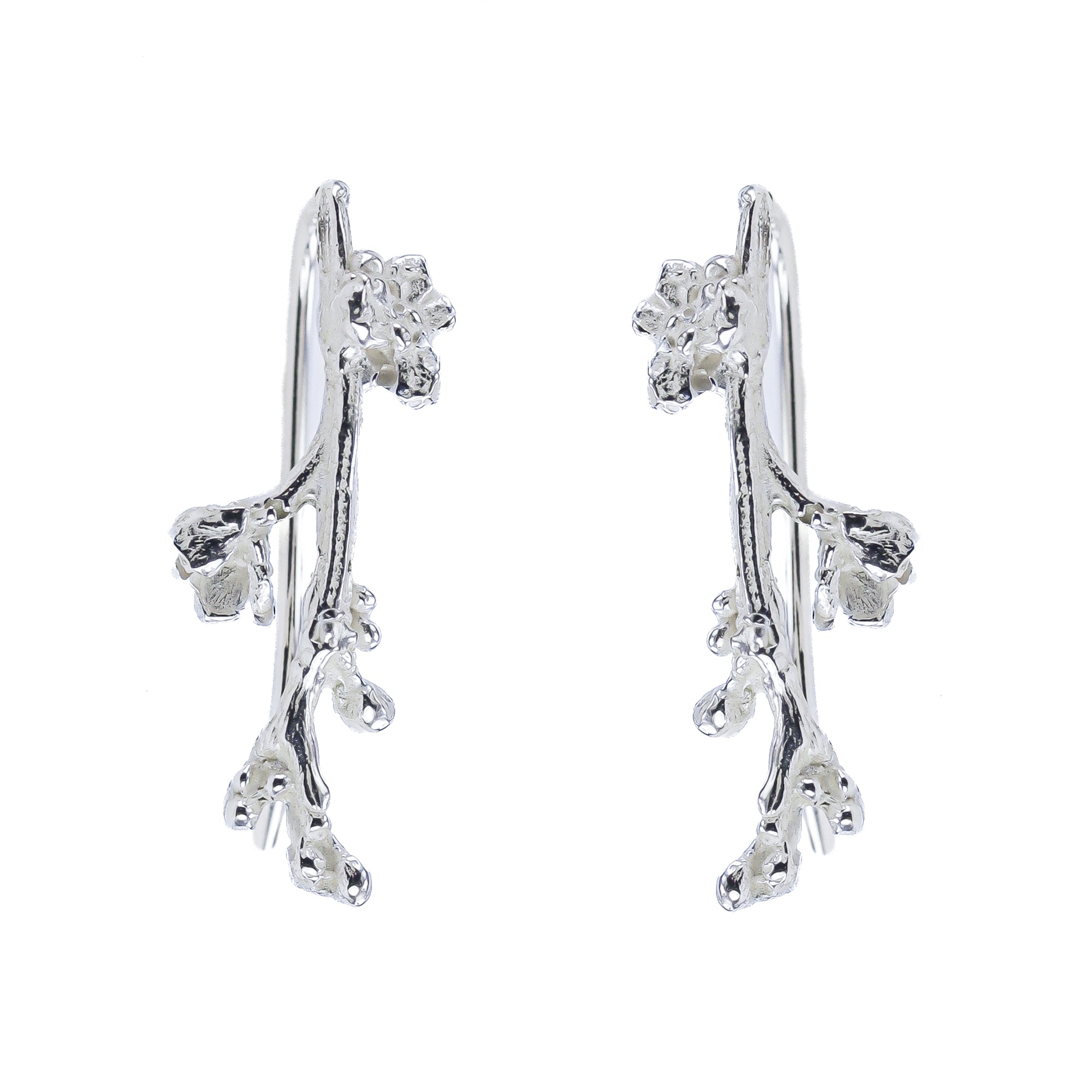 Cherry Blossom Ear Climbers