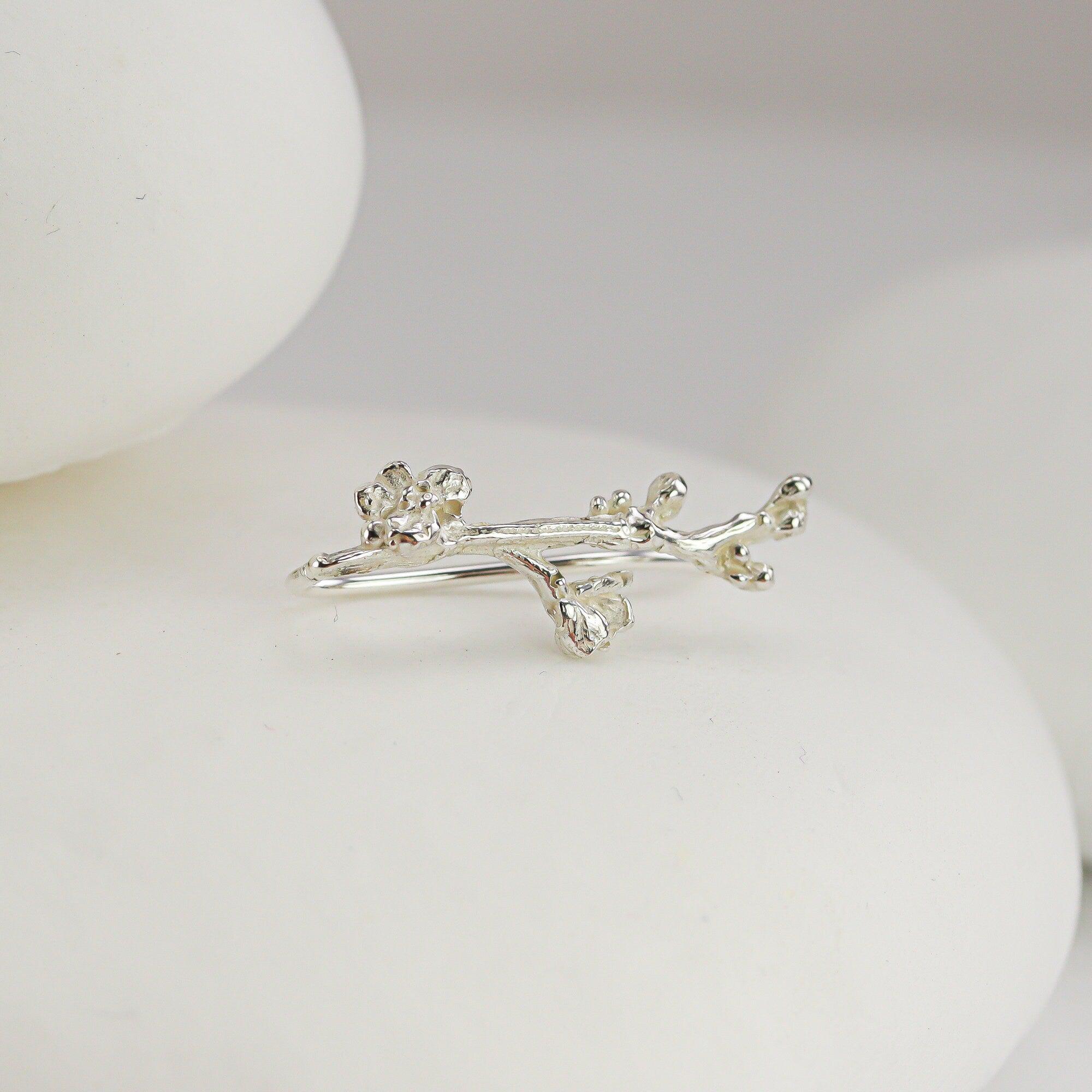 Cherry Blossom Ear Climbers