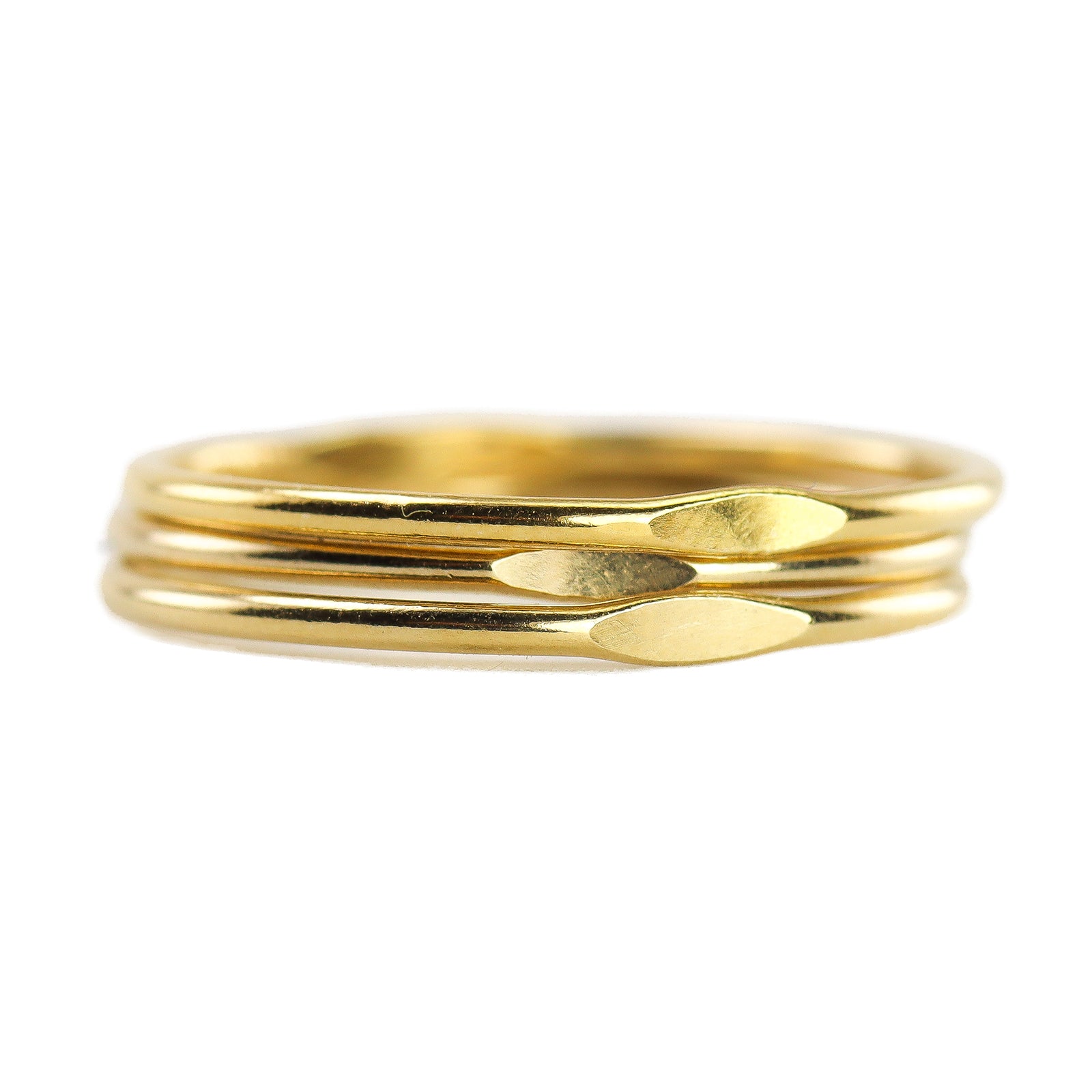 Dimple Stacking Rings