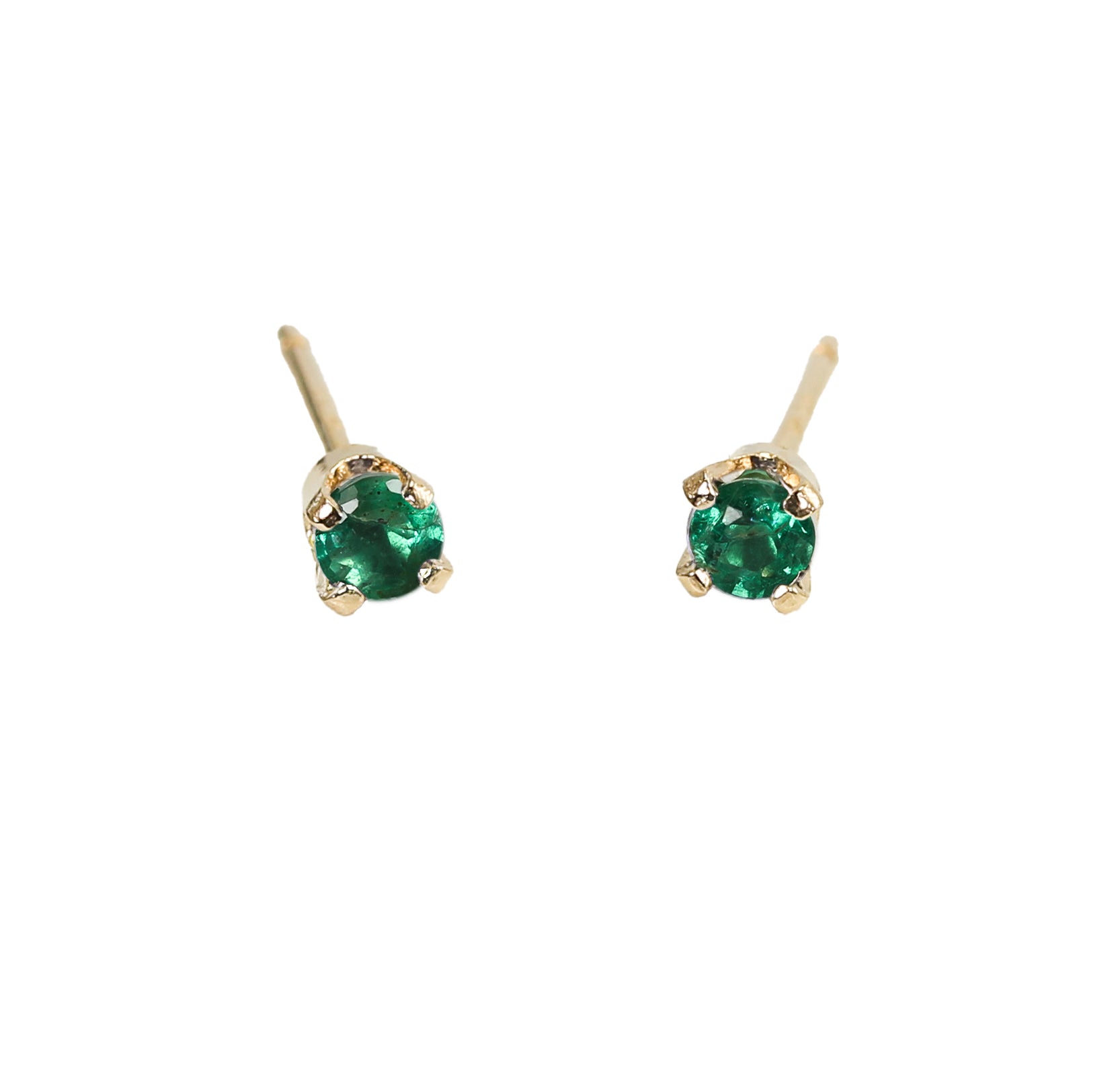 Emerald Mini Studs