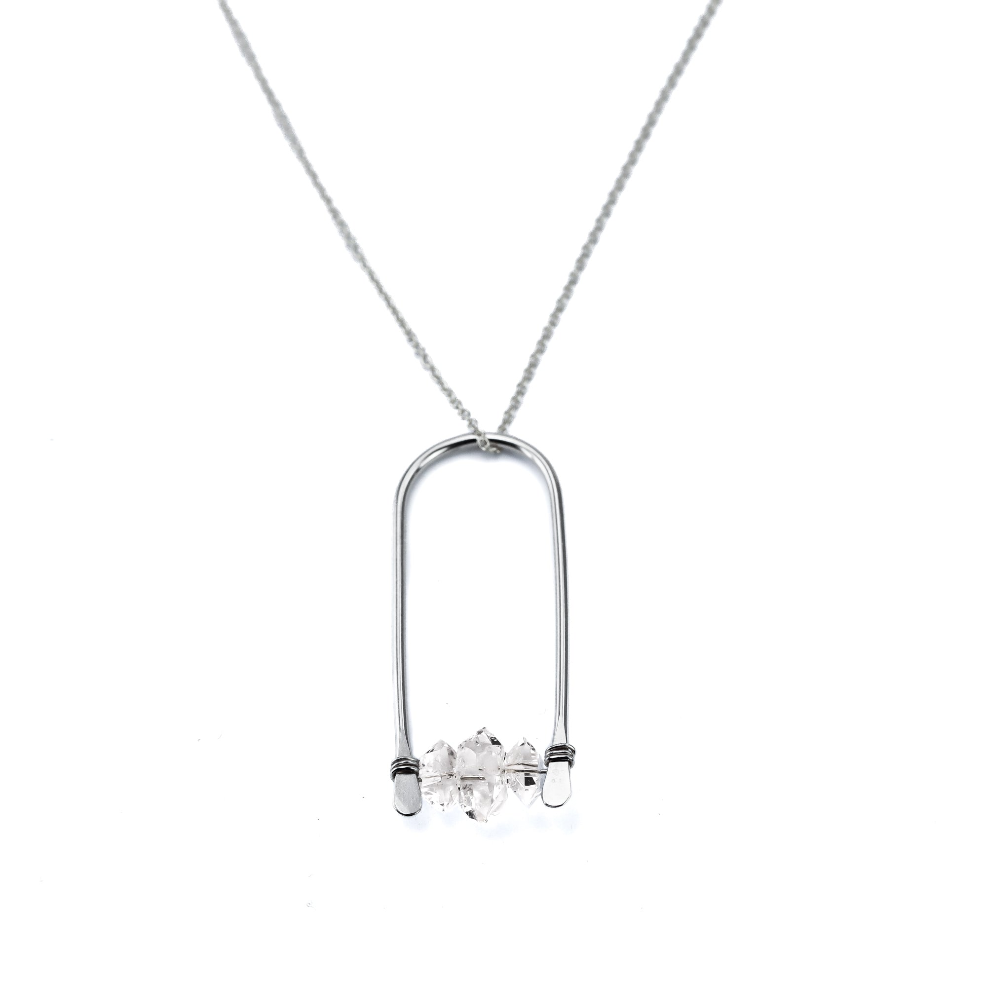 Herkimer Arch Necklace