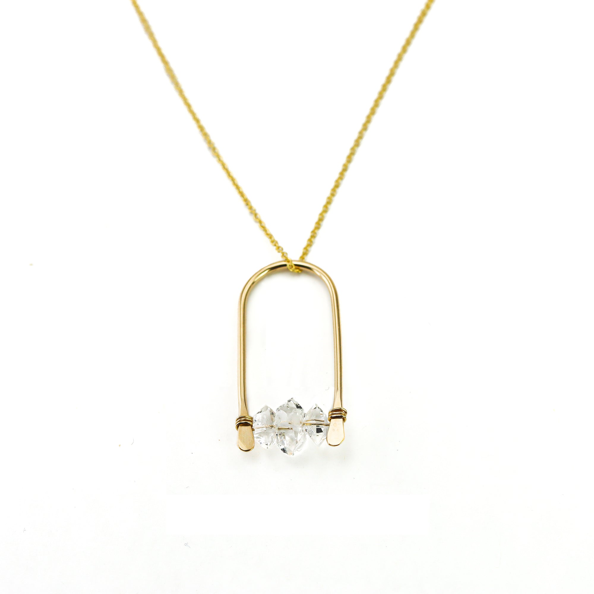 Herkimer Arch Necklace