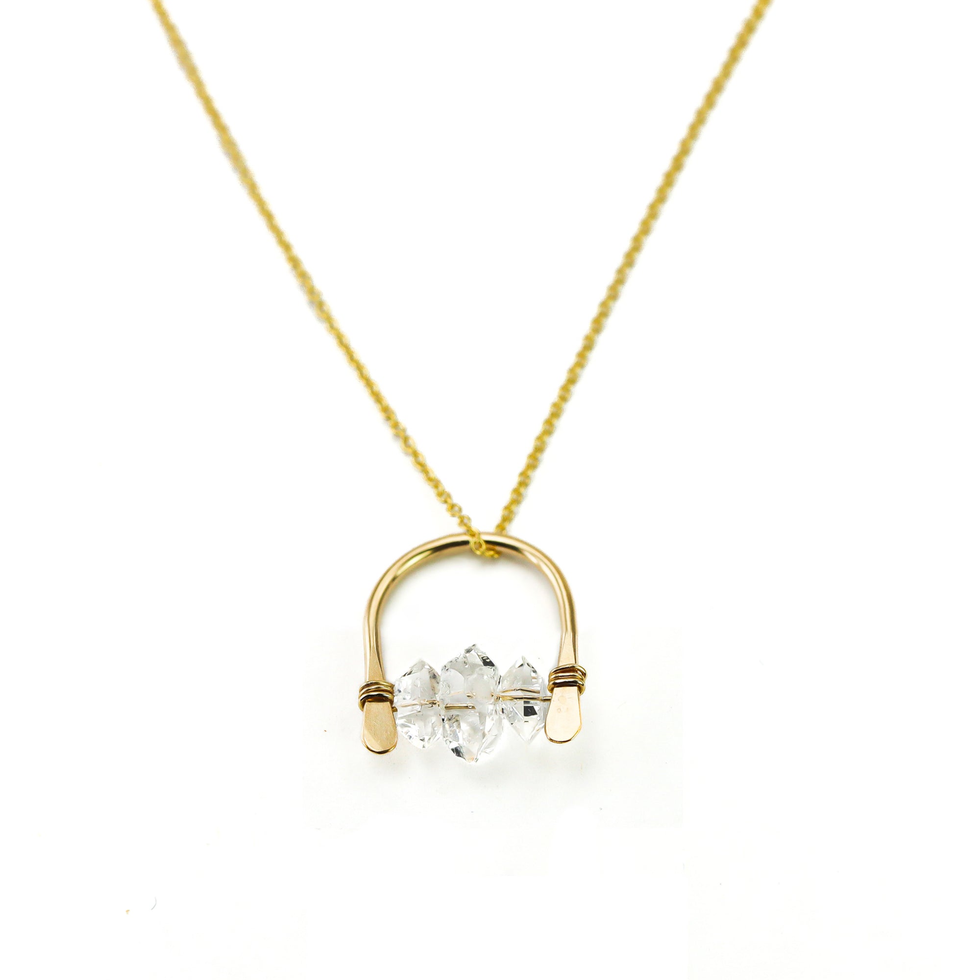 Herkimer Arch Necklace
