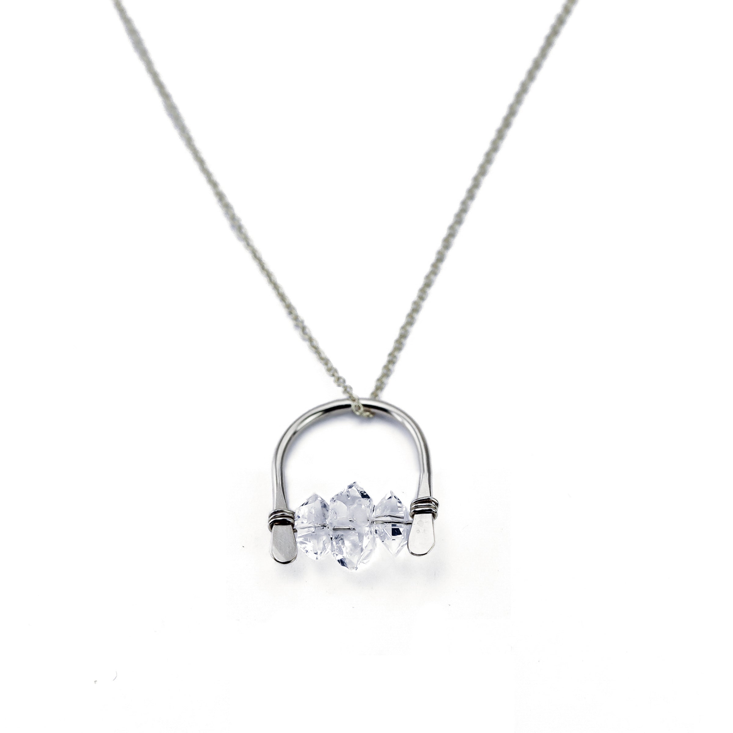 Herkimer Arch Necklace
