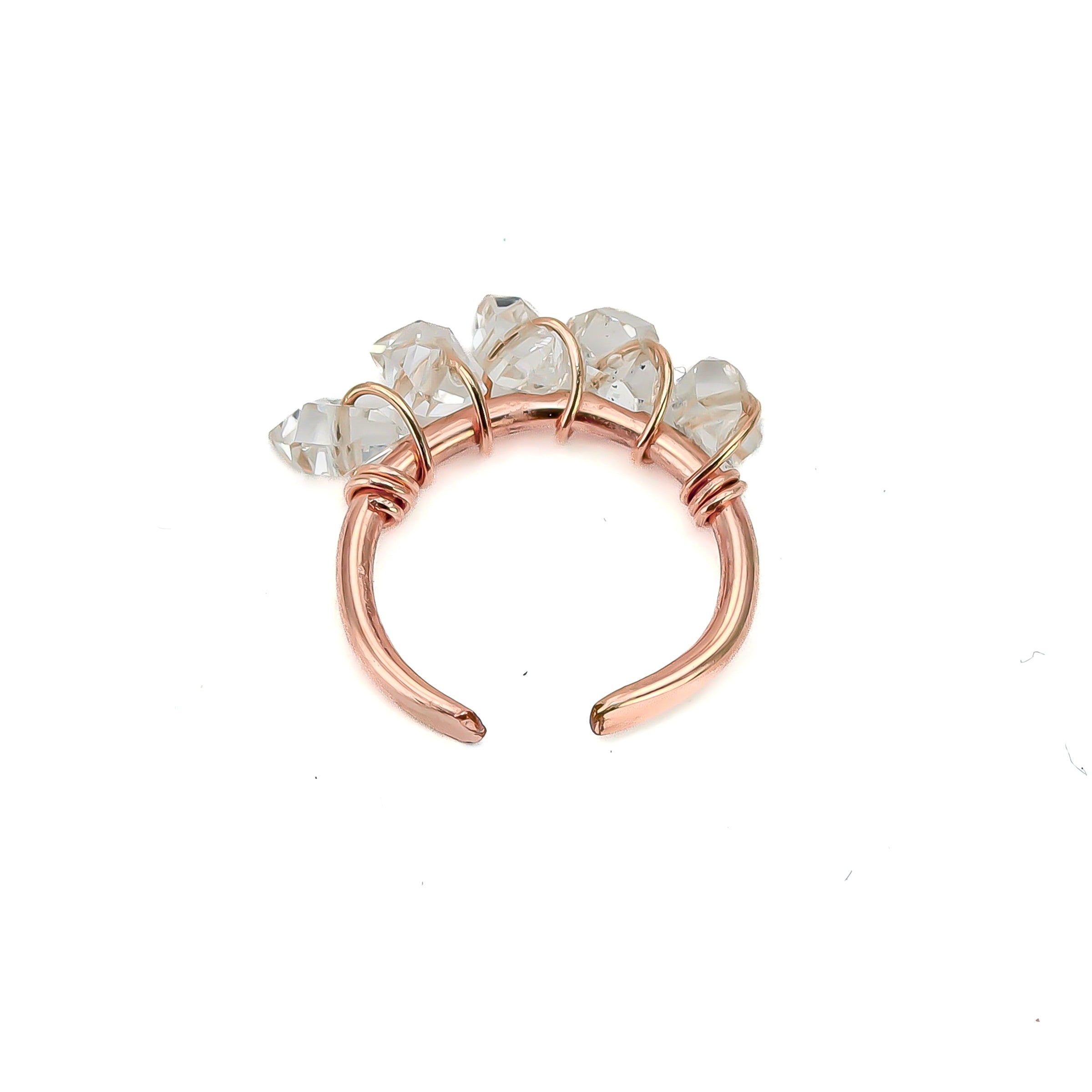 Herkimer Diamond Ear Cuff