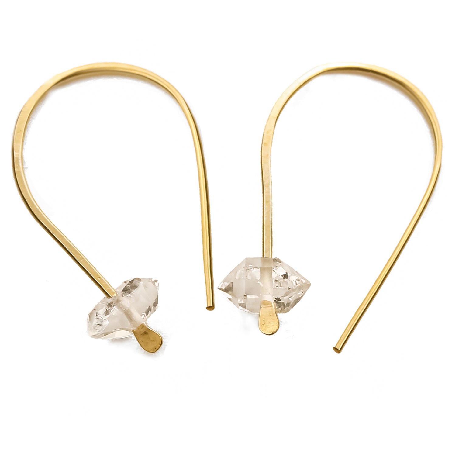 Herkimer Threader Earrings