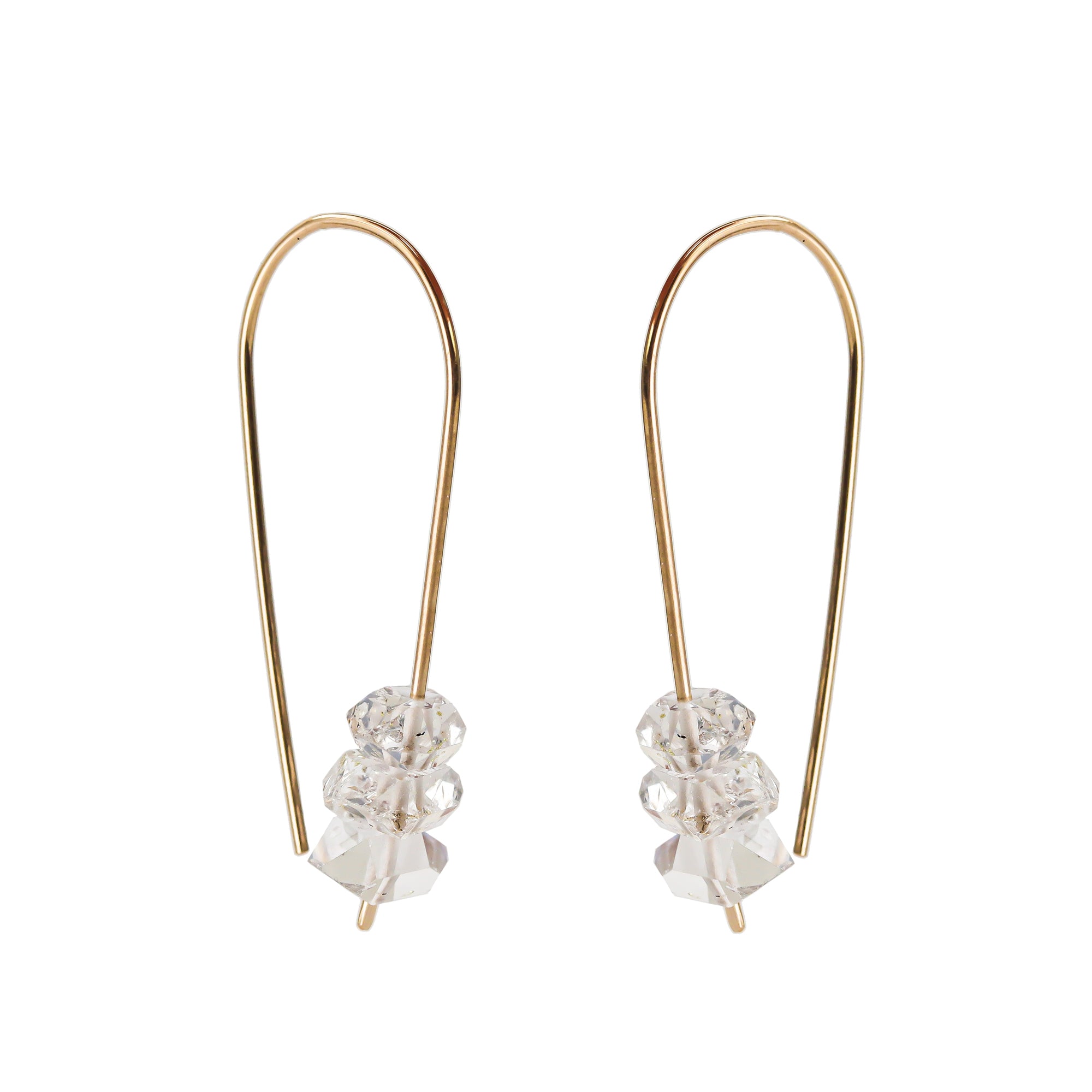 Herkimer Threader Earrings