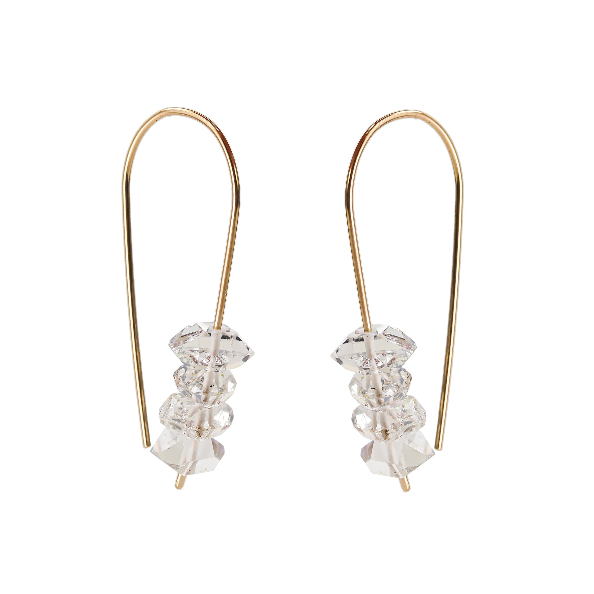 Herkimer Threader Earrings