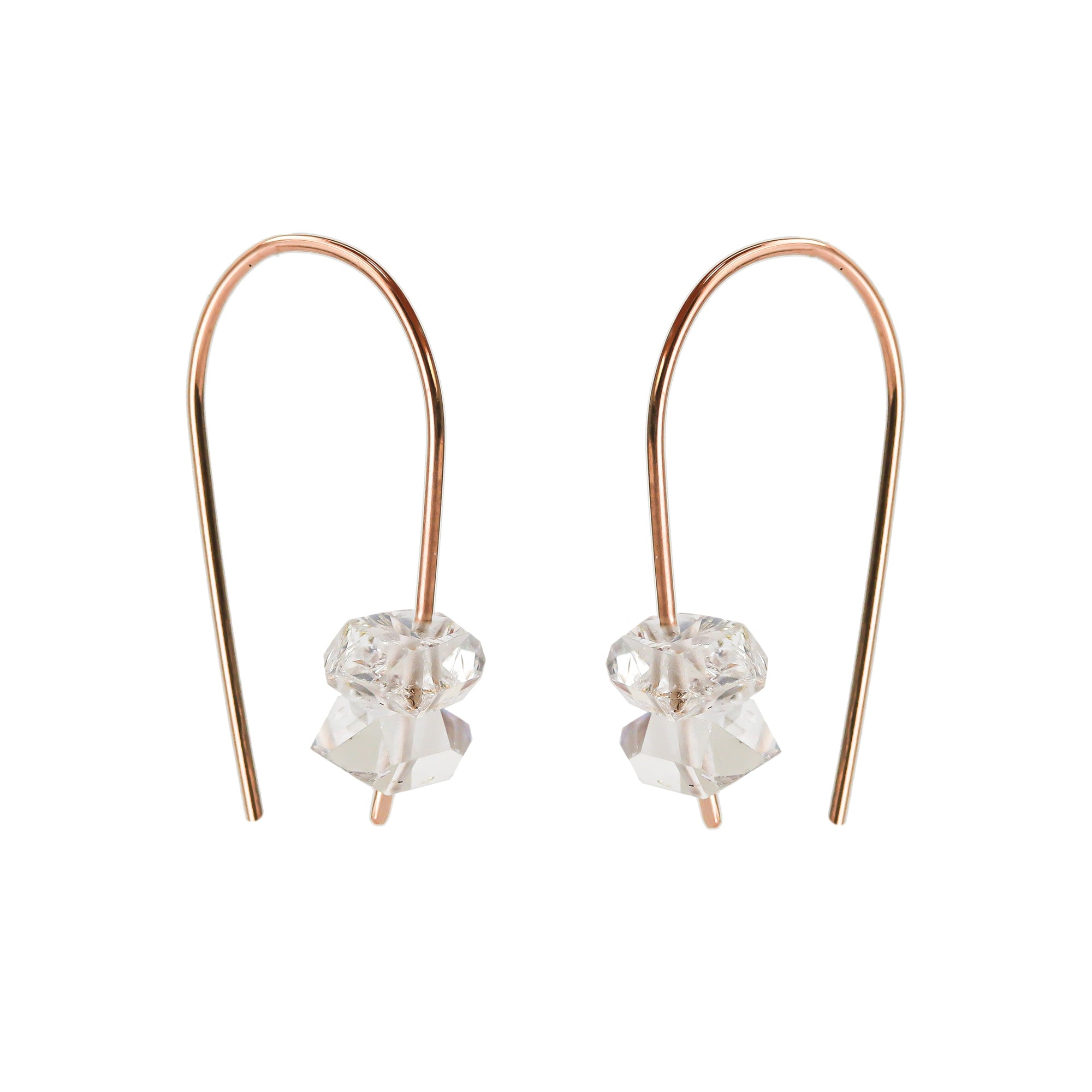 Herkimer Threader Earrings