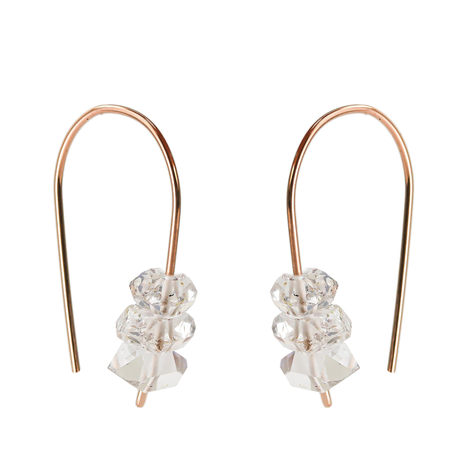 Herkimer Threader Earrings