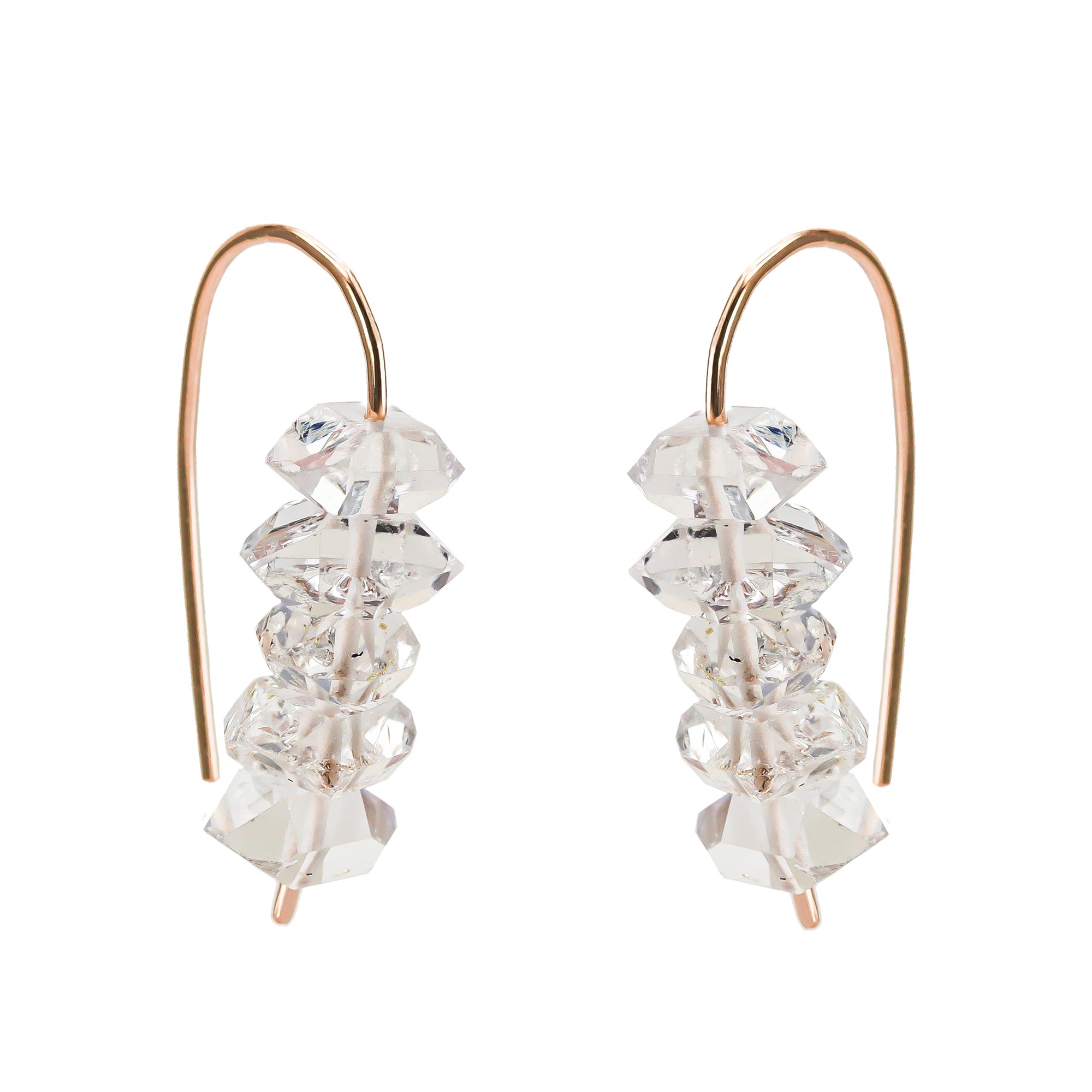 Herkimer Threader Earrings