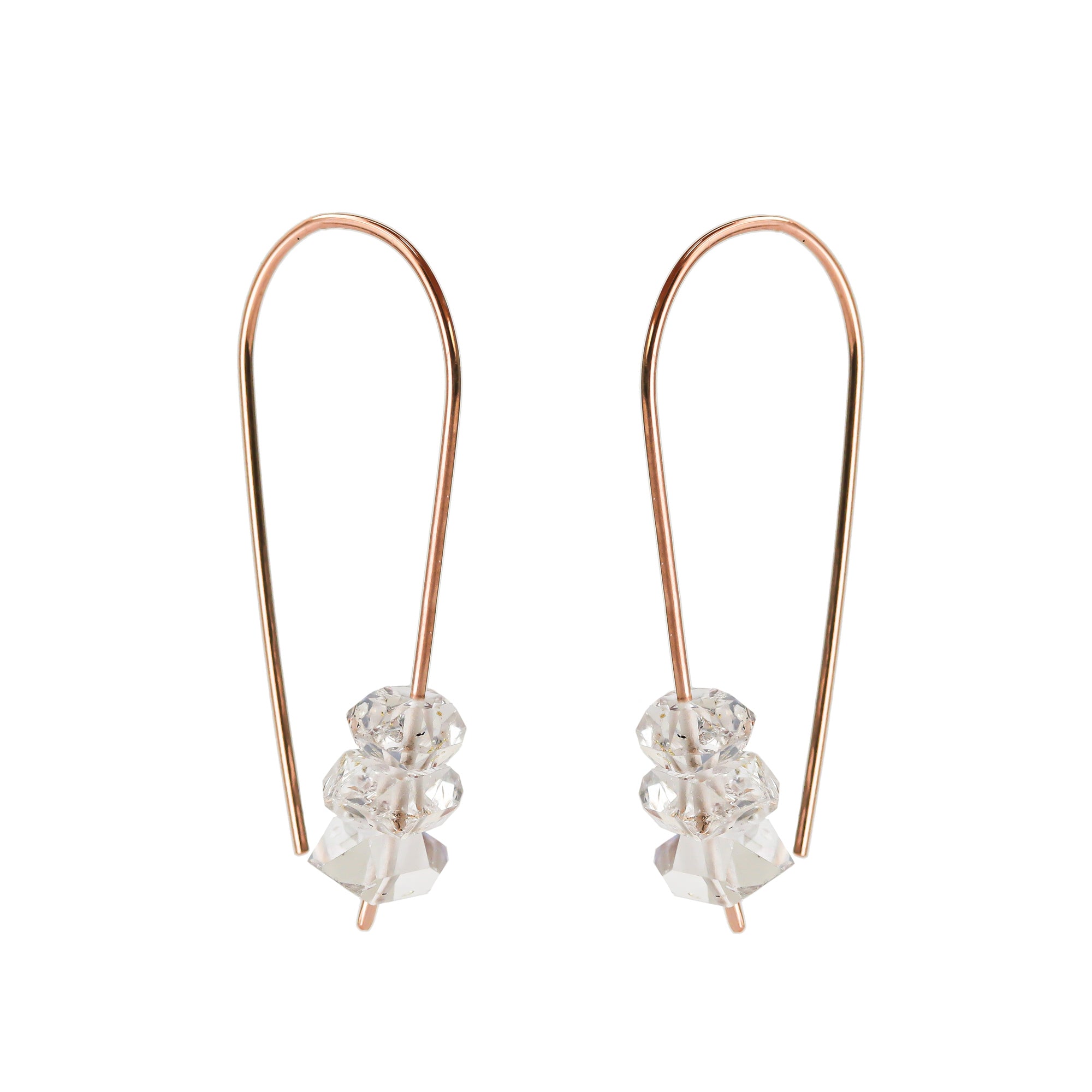 Herkimer Threader Earrings