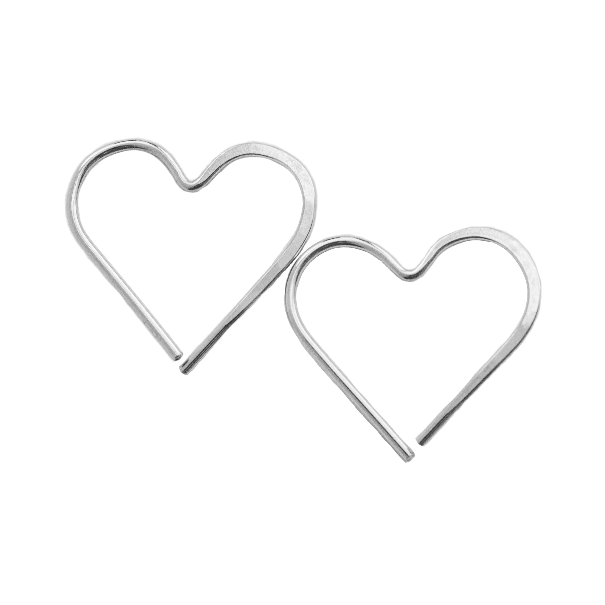 Huggie Heart Hoops