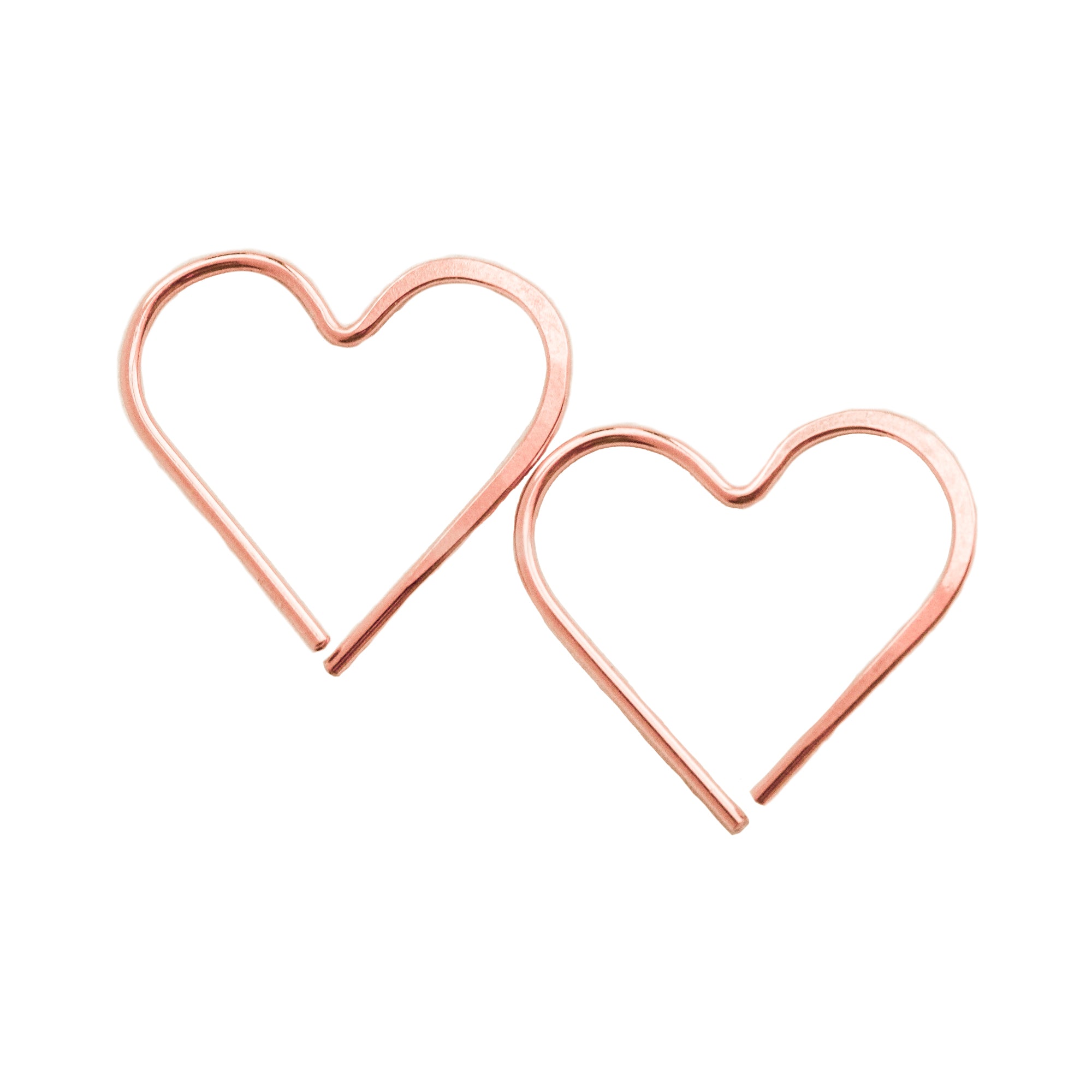 Huggie Heart Hoops
