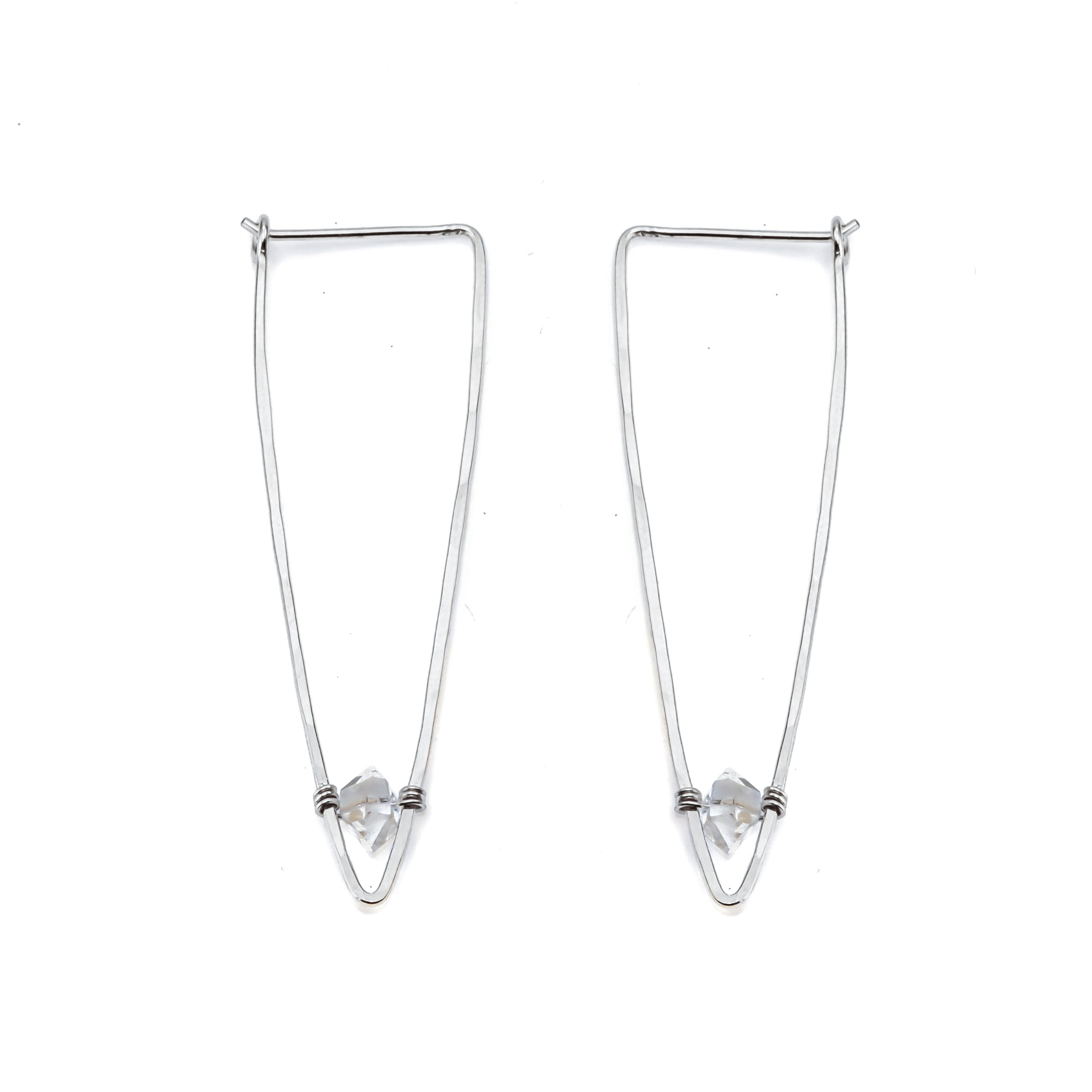 Large Dagger Hoops