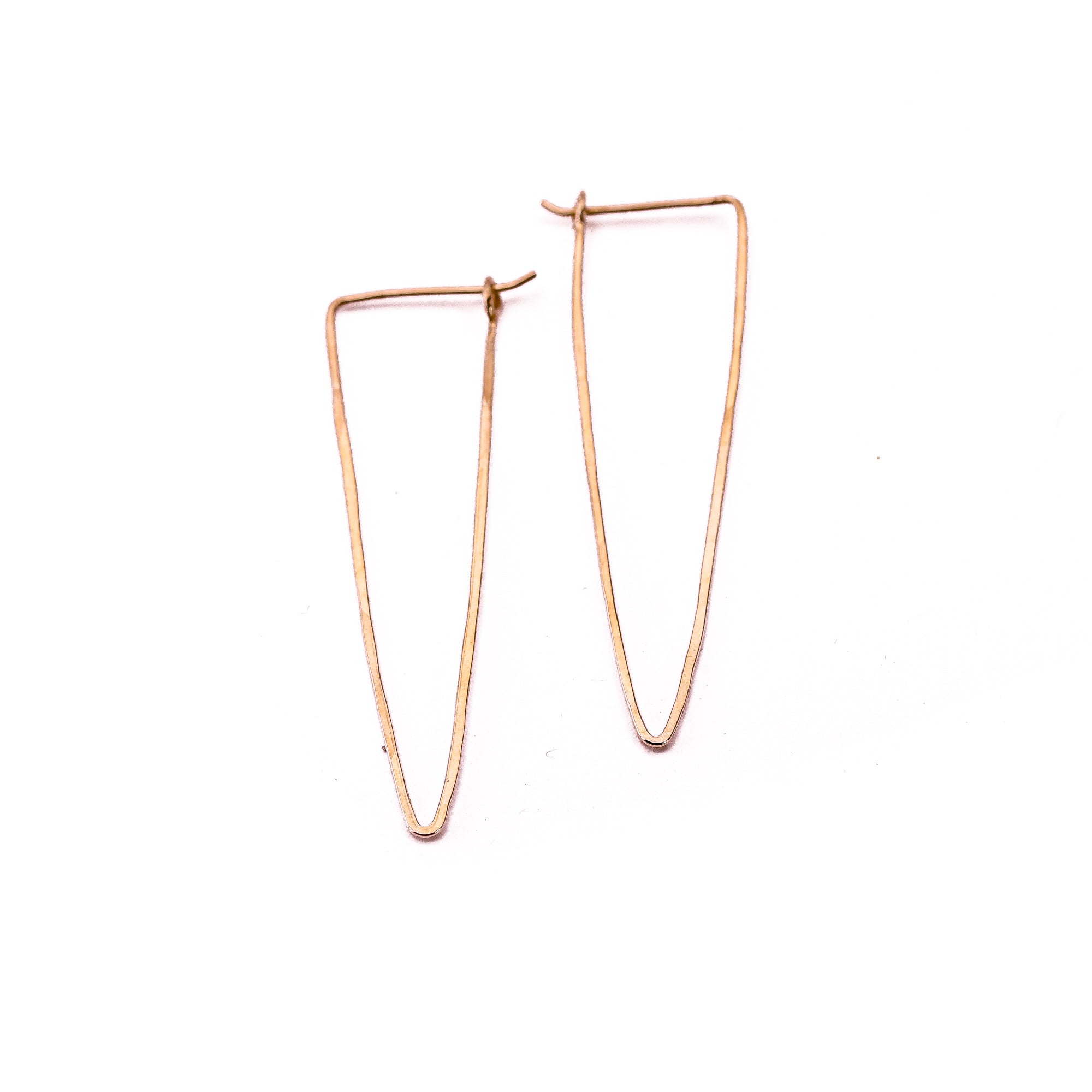Large Dagger Hoops