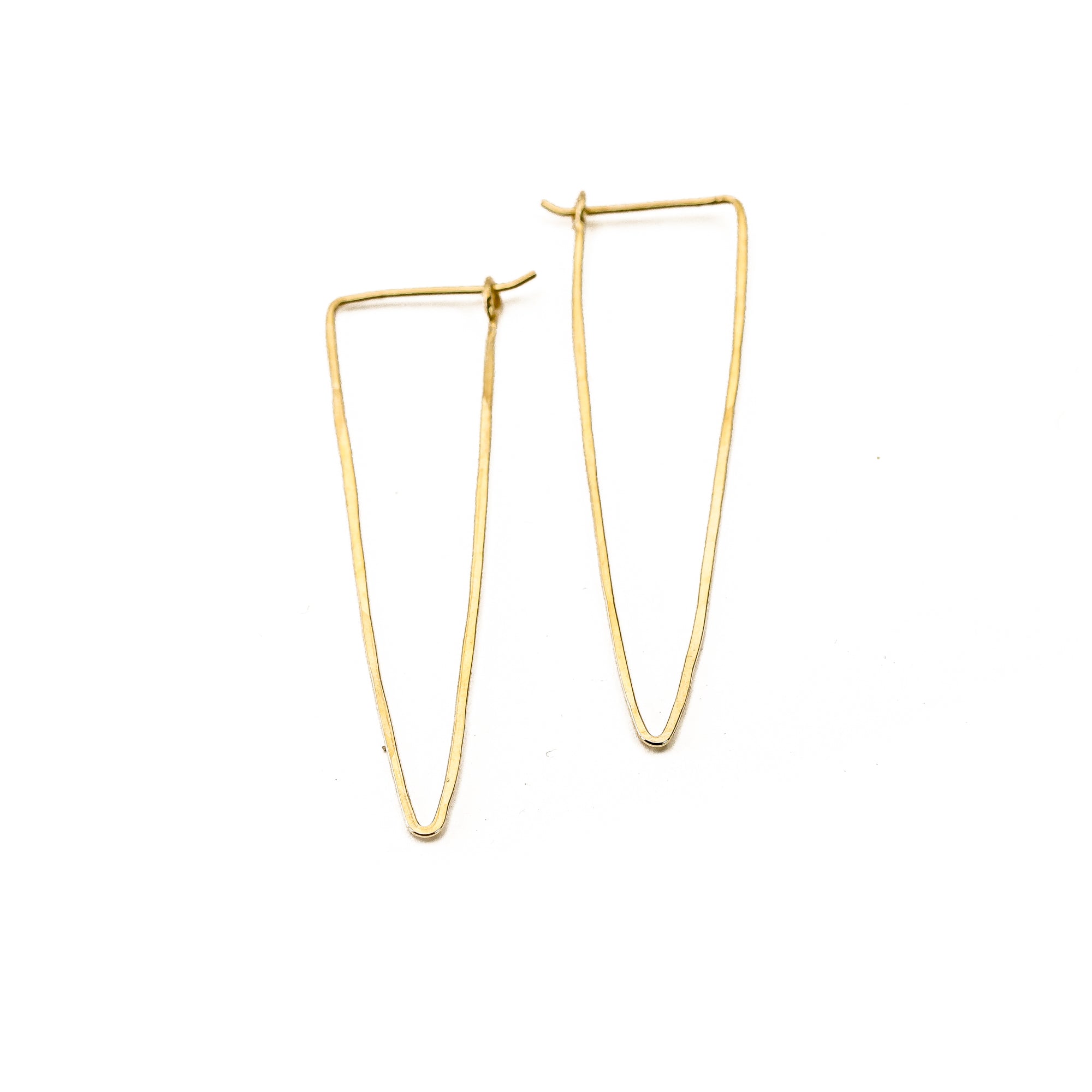 Large Dagger Hoops