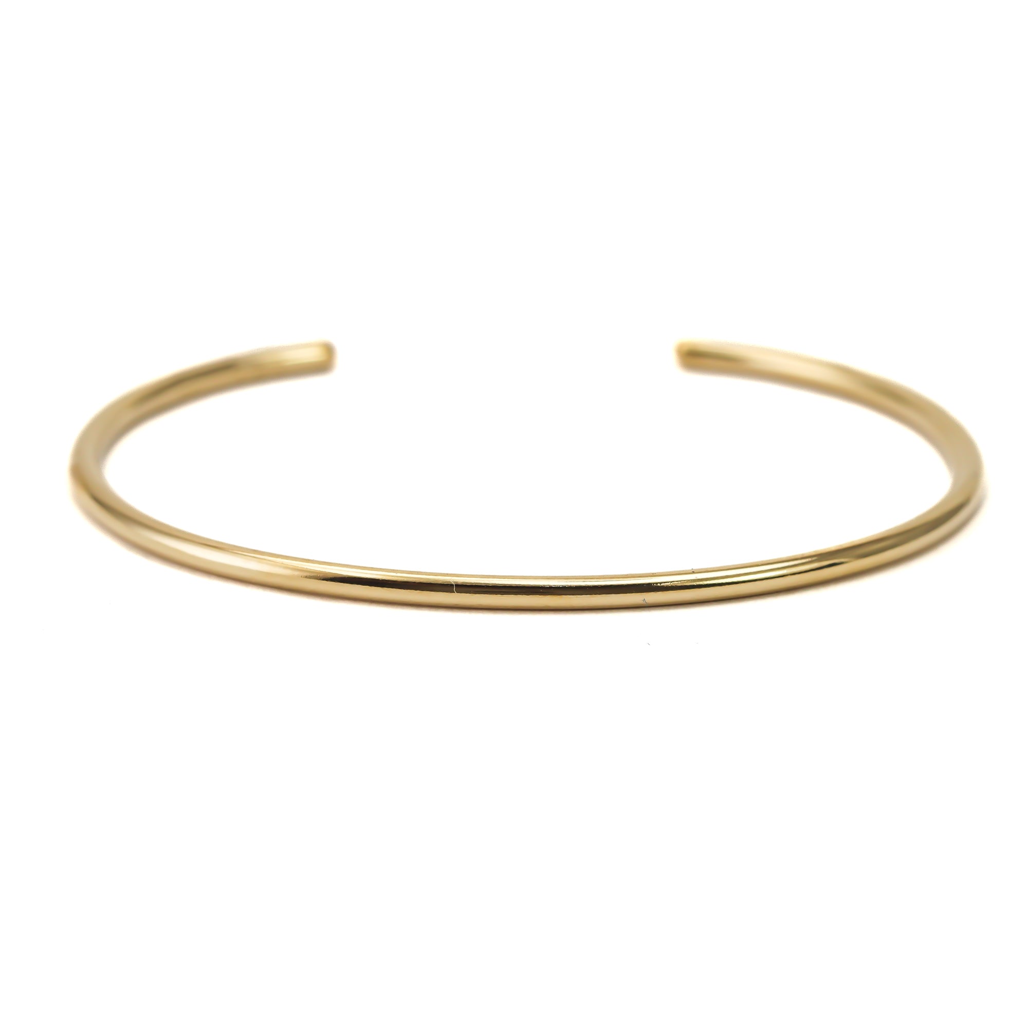 Matte Cuff Bracelet in Gold