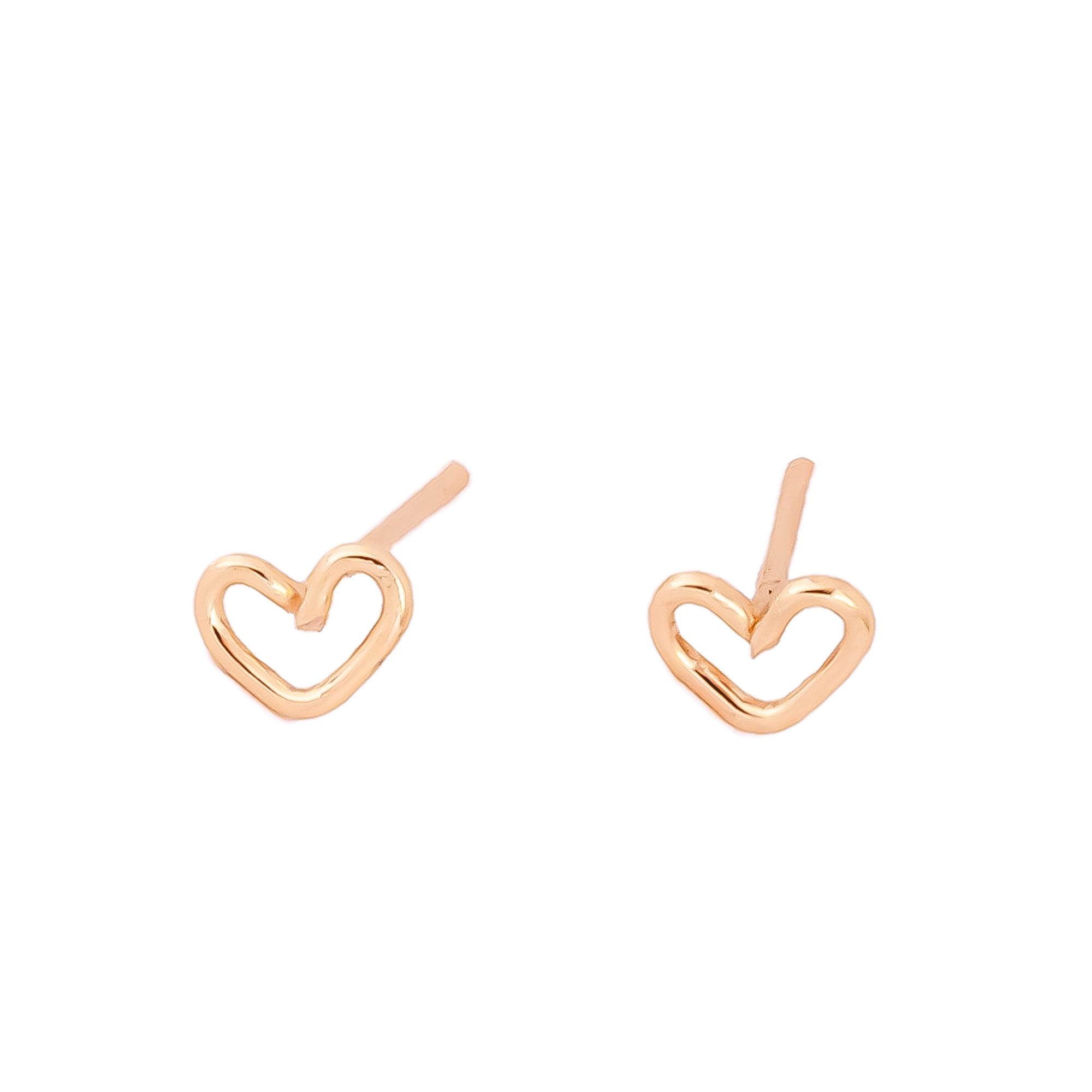 Mini Heart Studs