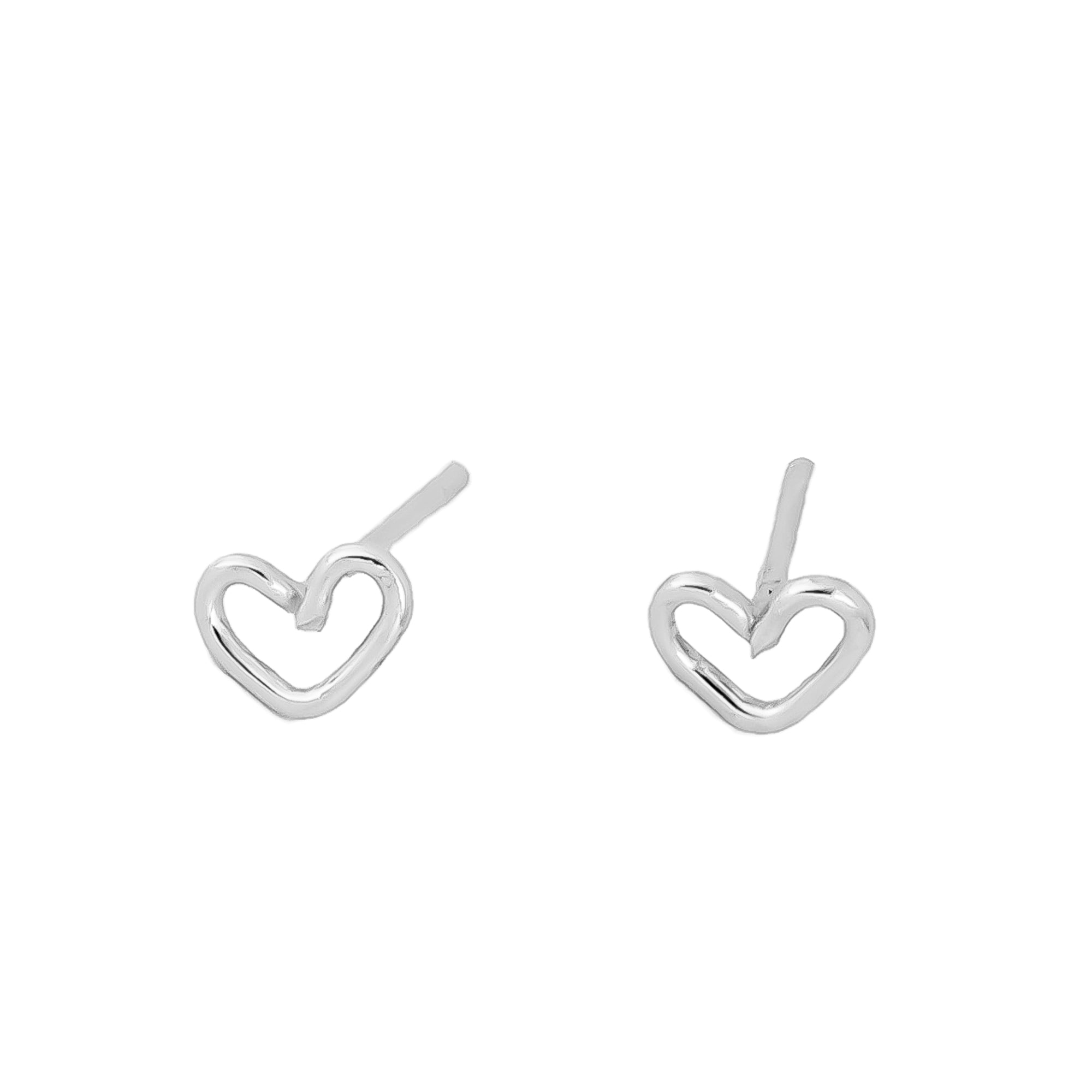 Mini Heart Studs