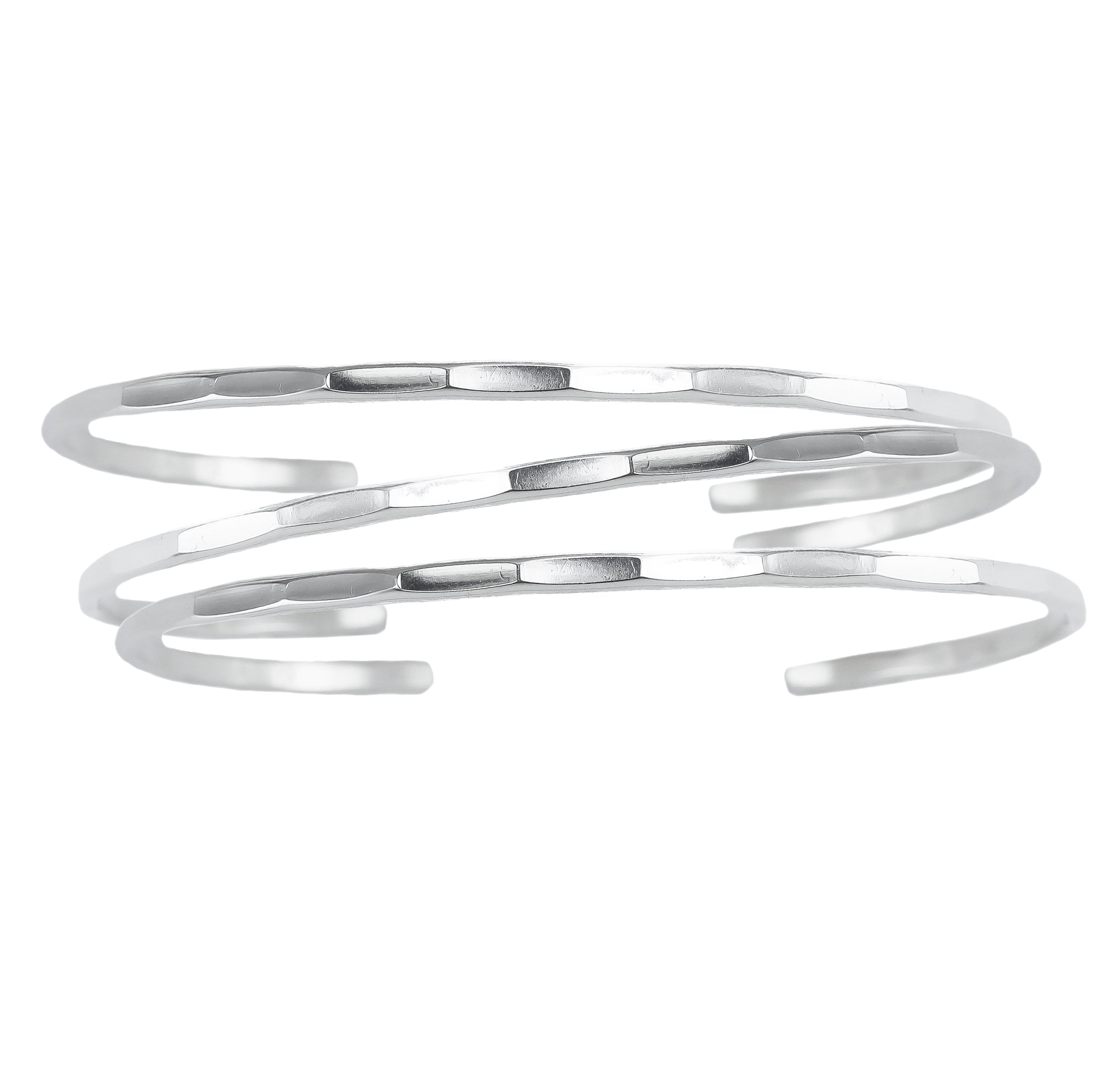 Signature Cuff Set in Silver
