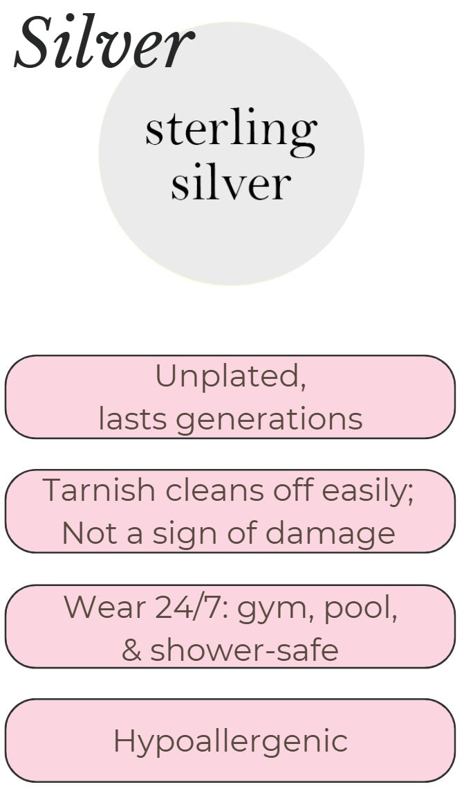 Silver Hearts Bracelet and Hoops Set