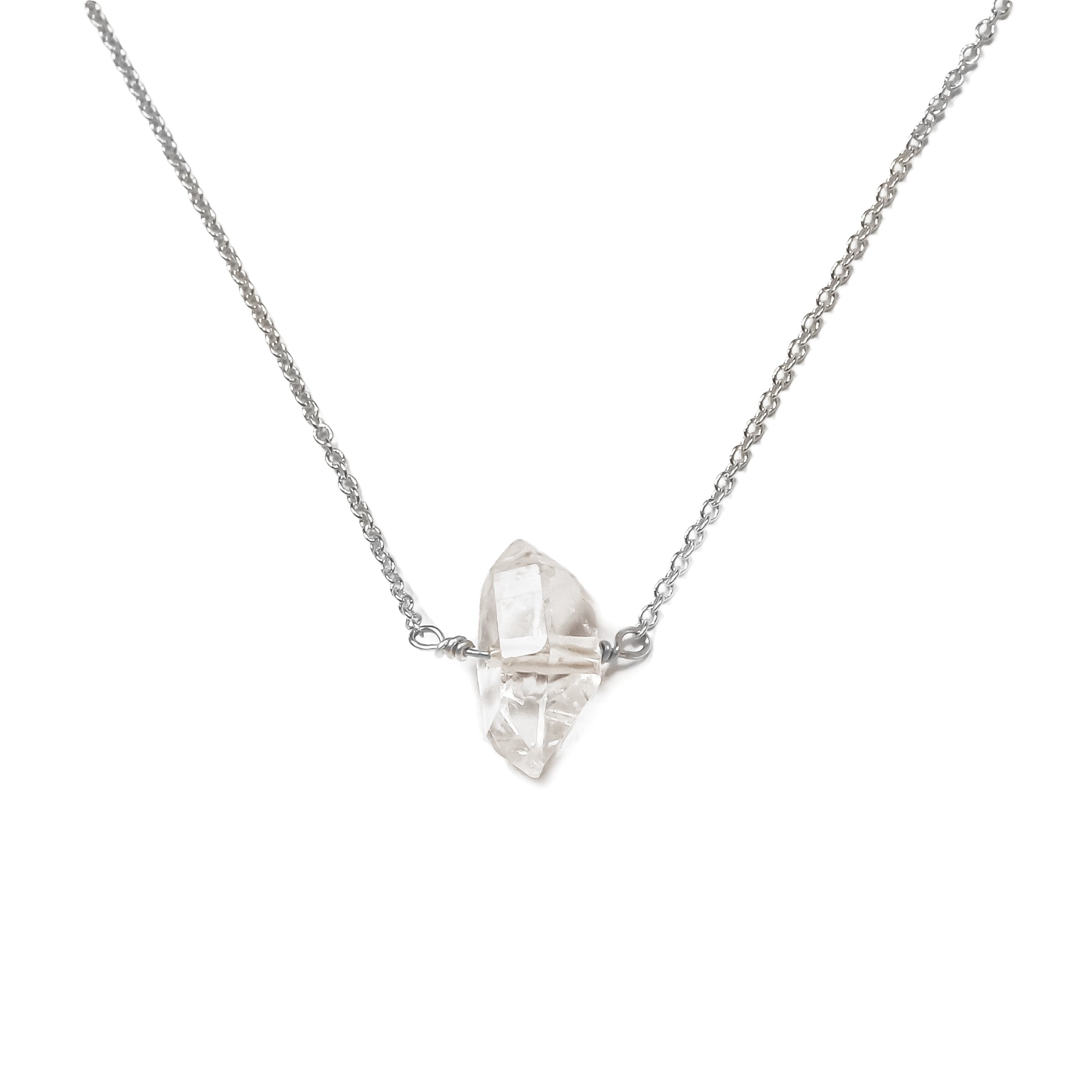 Silver Herkimer Set
