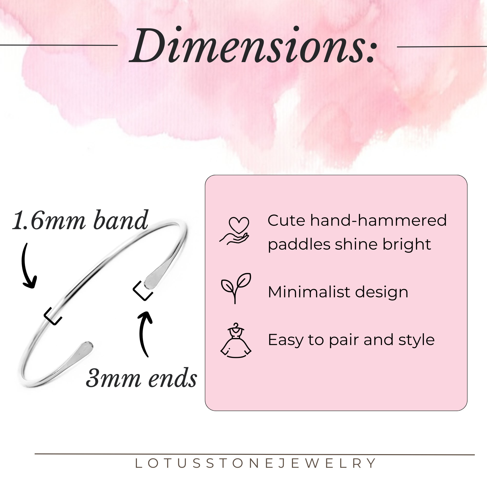 Smooth Cuff Set in Silver