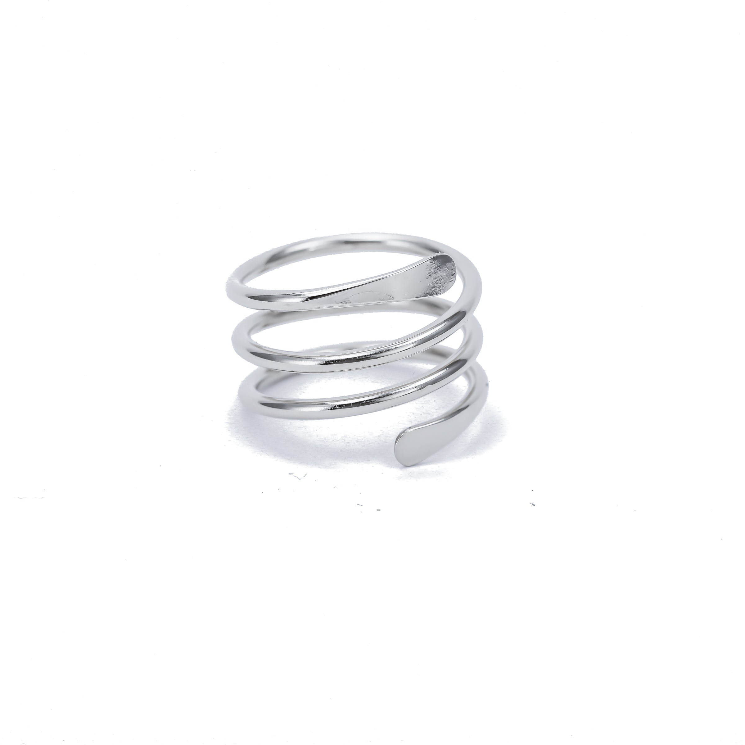 Smooth Spiral Ring