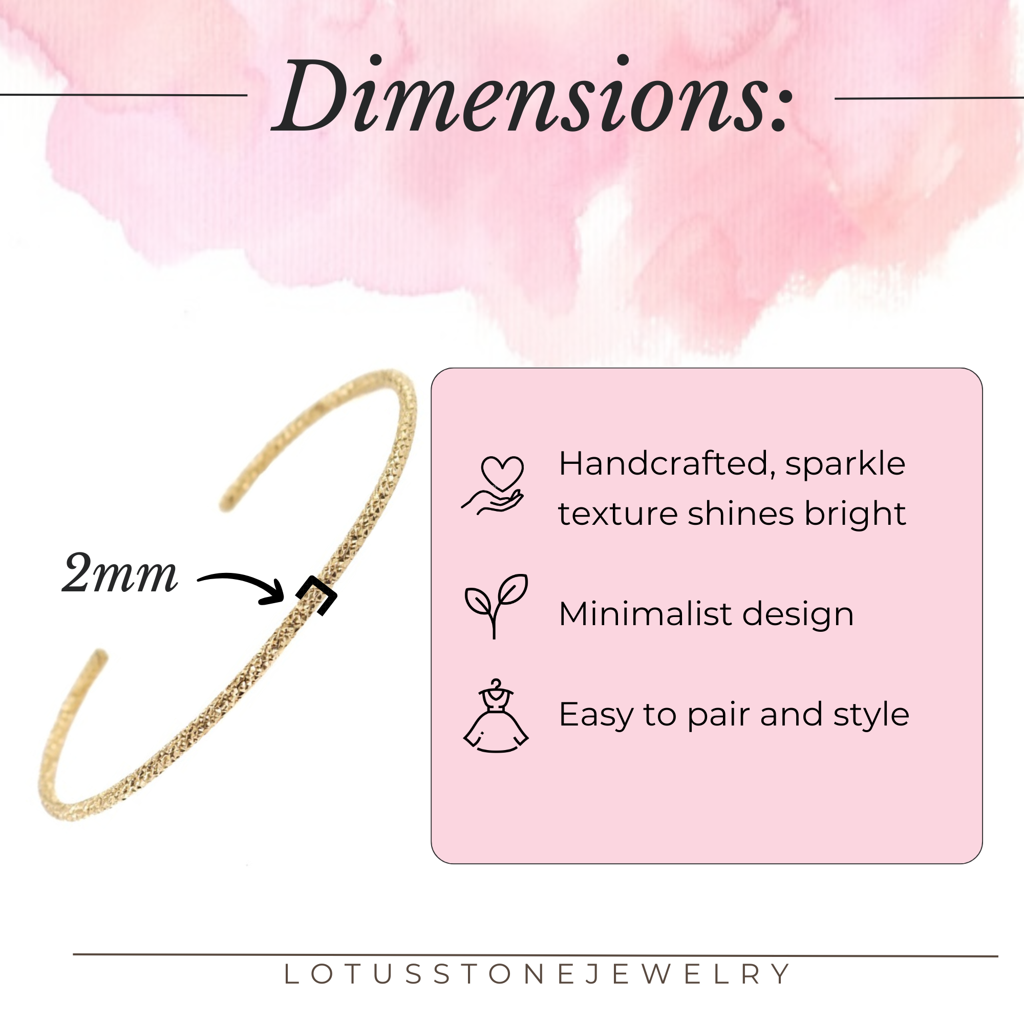 Stardust Cuff Bracelet