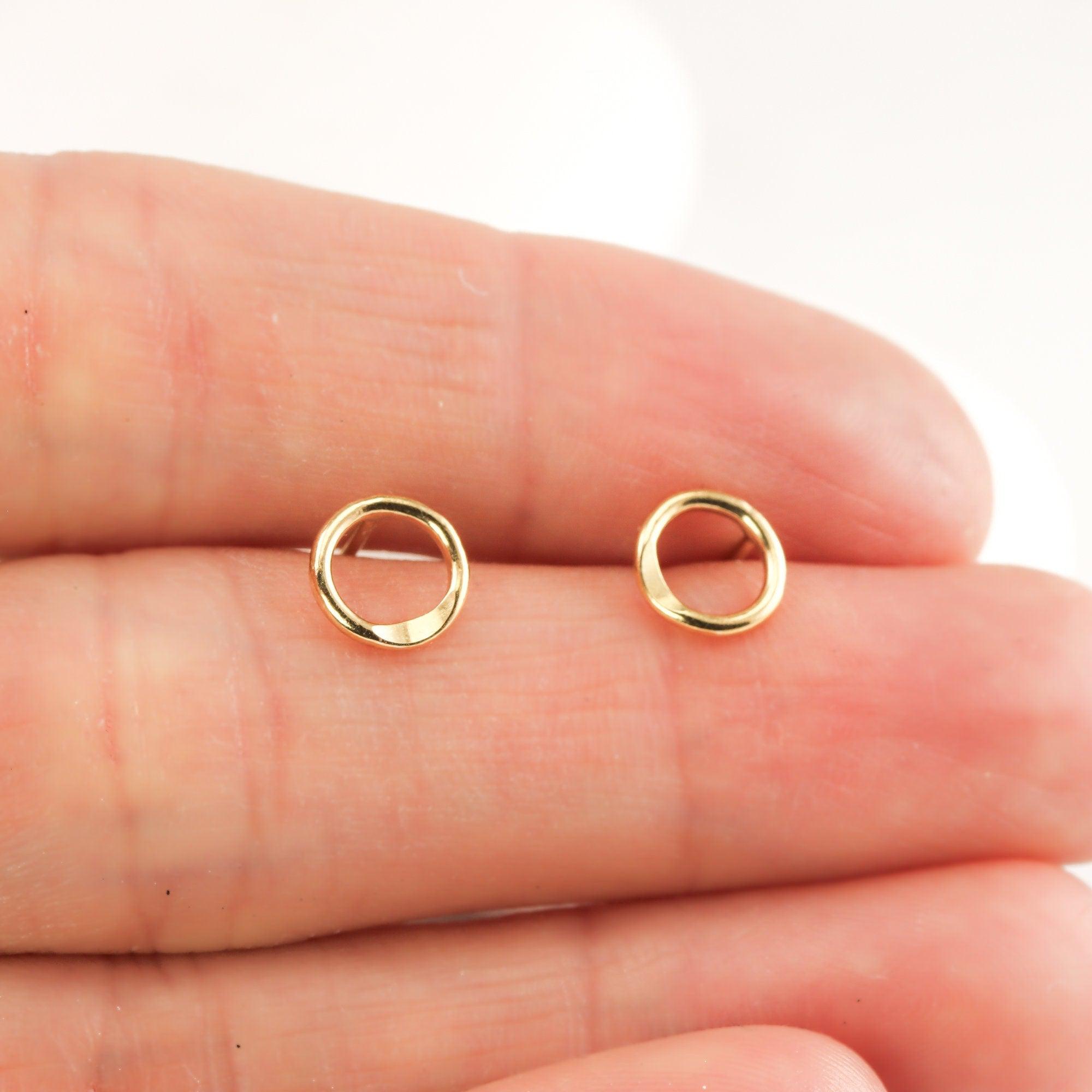 Tiny Circle Studs