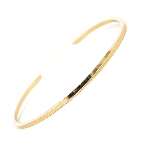 Twisted 10K Gold Cuff Bracelet