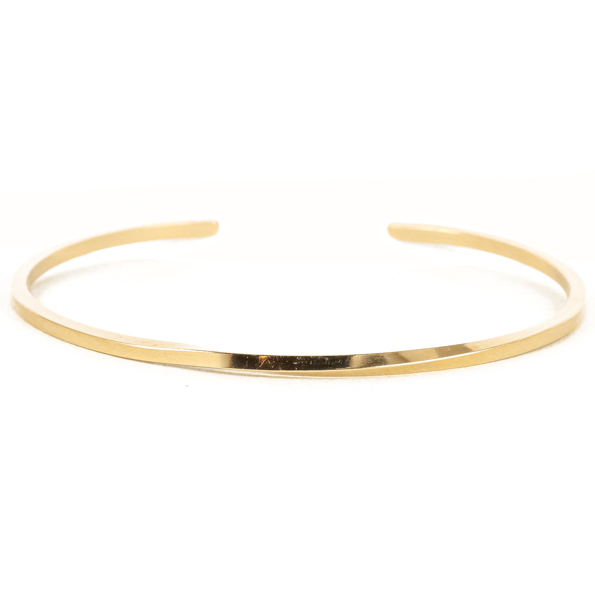 Twisted 14K Gold Cuff Bracelet