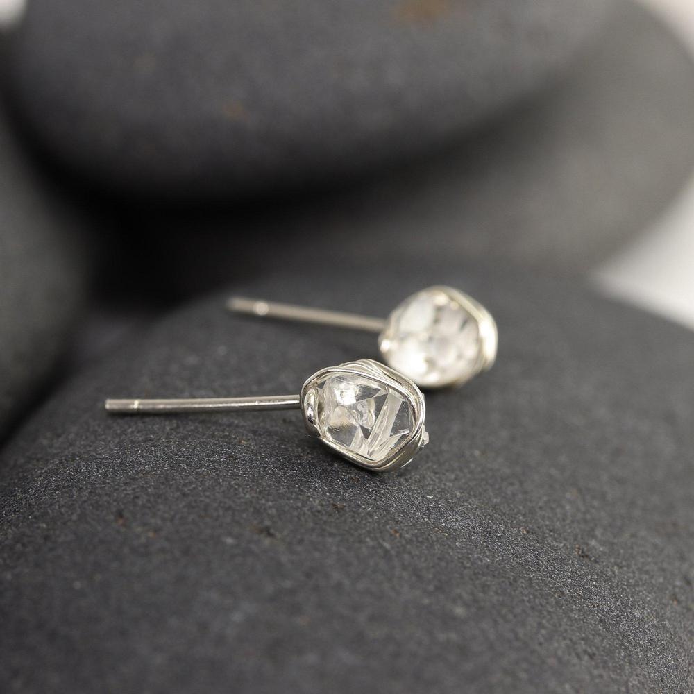 Herkimer Stud Earrings