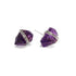 Amethyst Crystal Stud Earrings