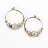 Bubbly Pearl Hoops