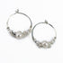 Bubbly Pearl Hoops