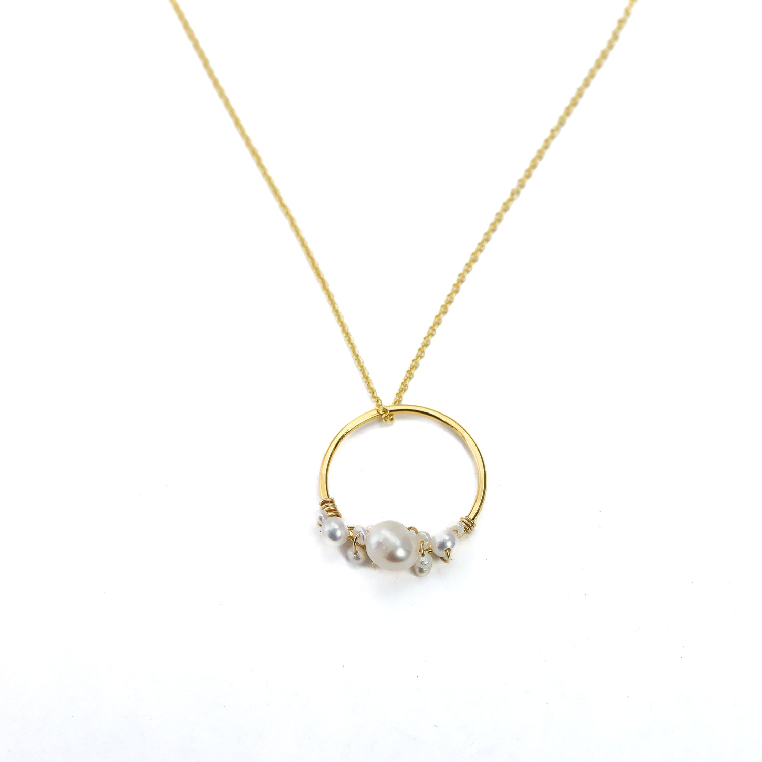 Bubbly Pearl Necklace
