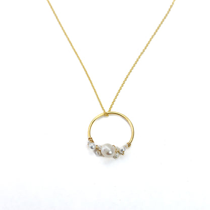 Bubbly Pearl Necklace