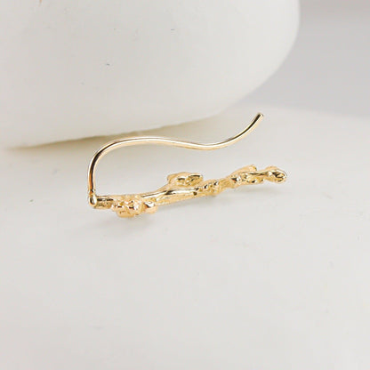 Cherry Blossom Ear Climbers