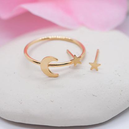 Crescent Moon Ring