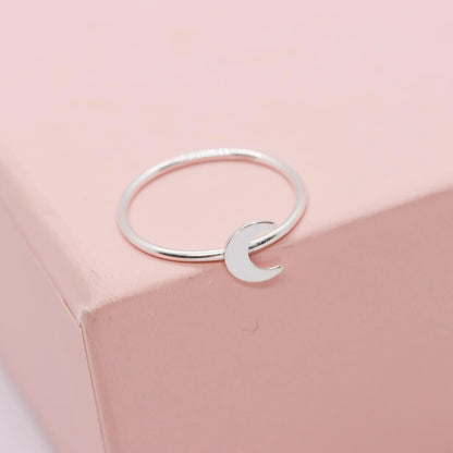 Crescent Moon Ring