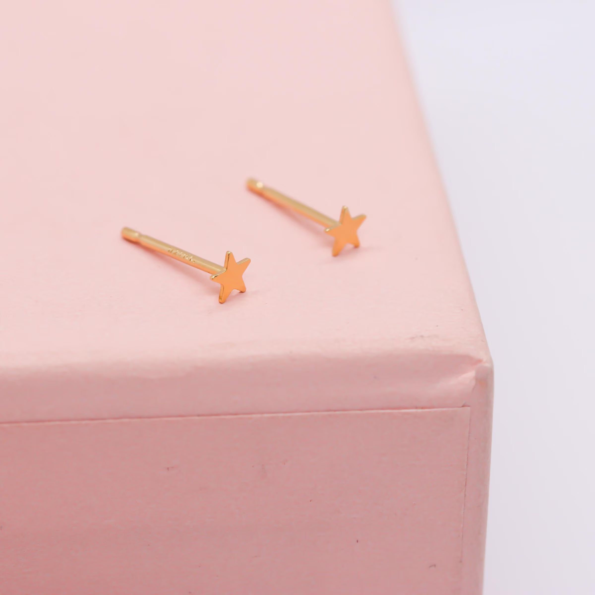 Dainty Star Stud Earrings
