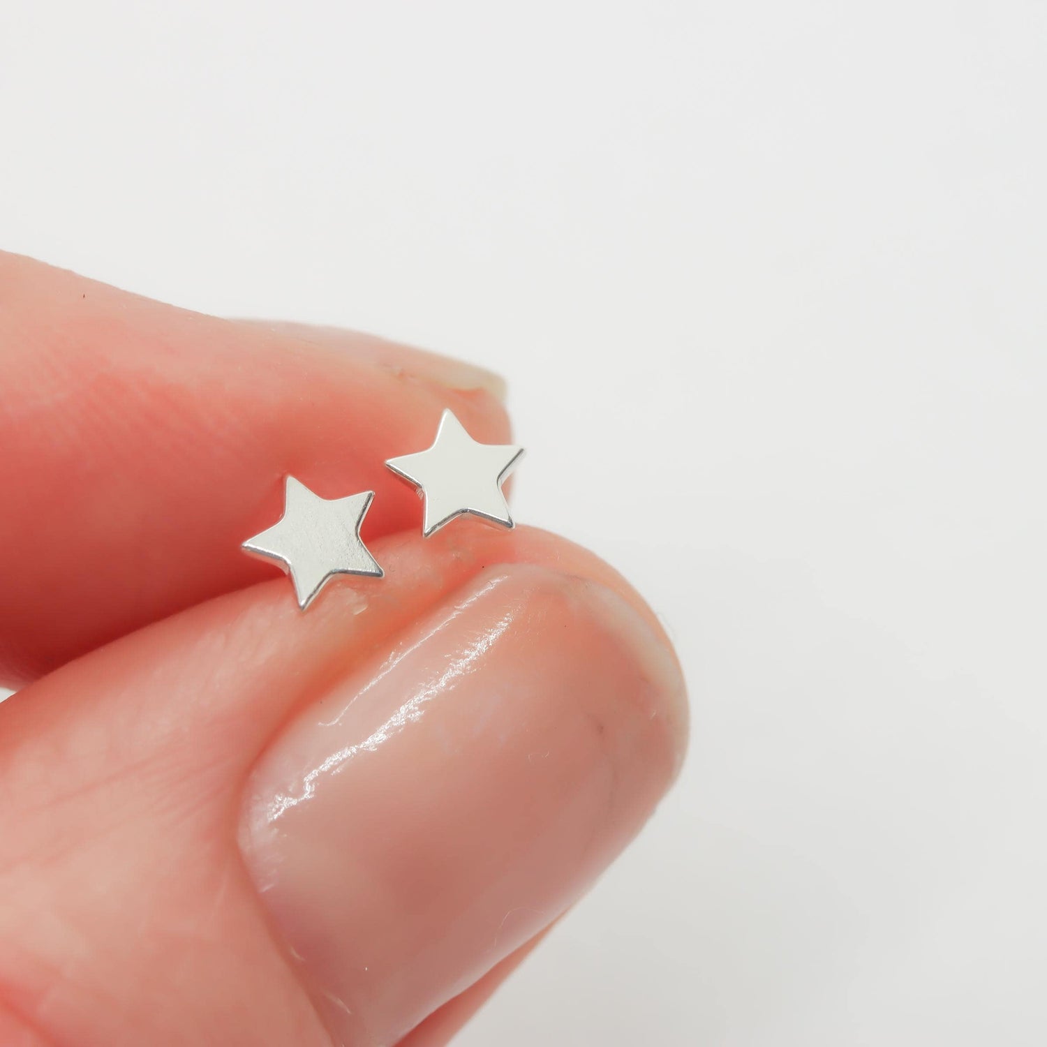 Dainty Star Stud Earrings