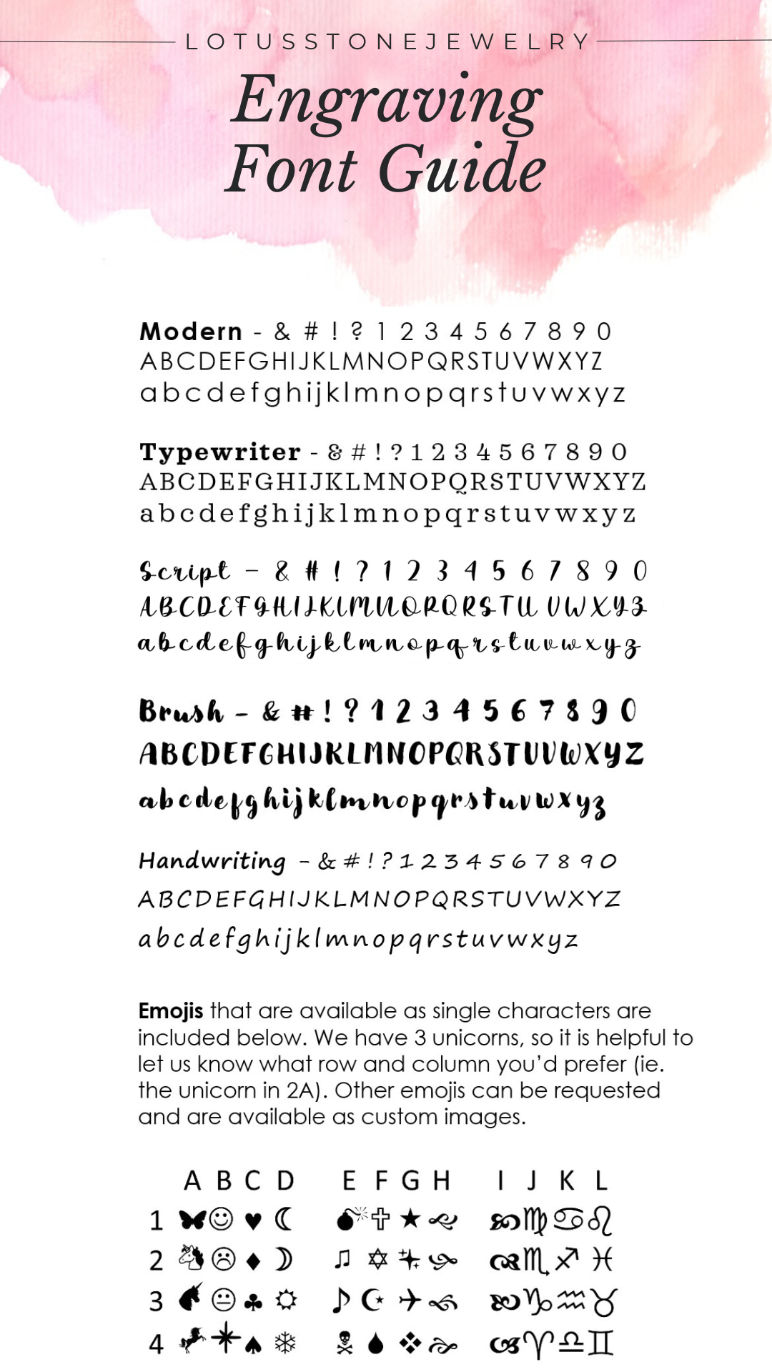 Engraving Add On