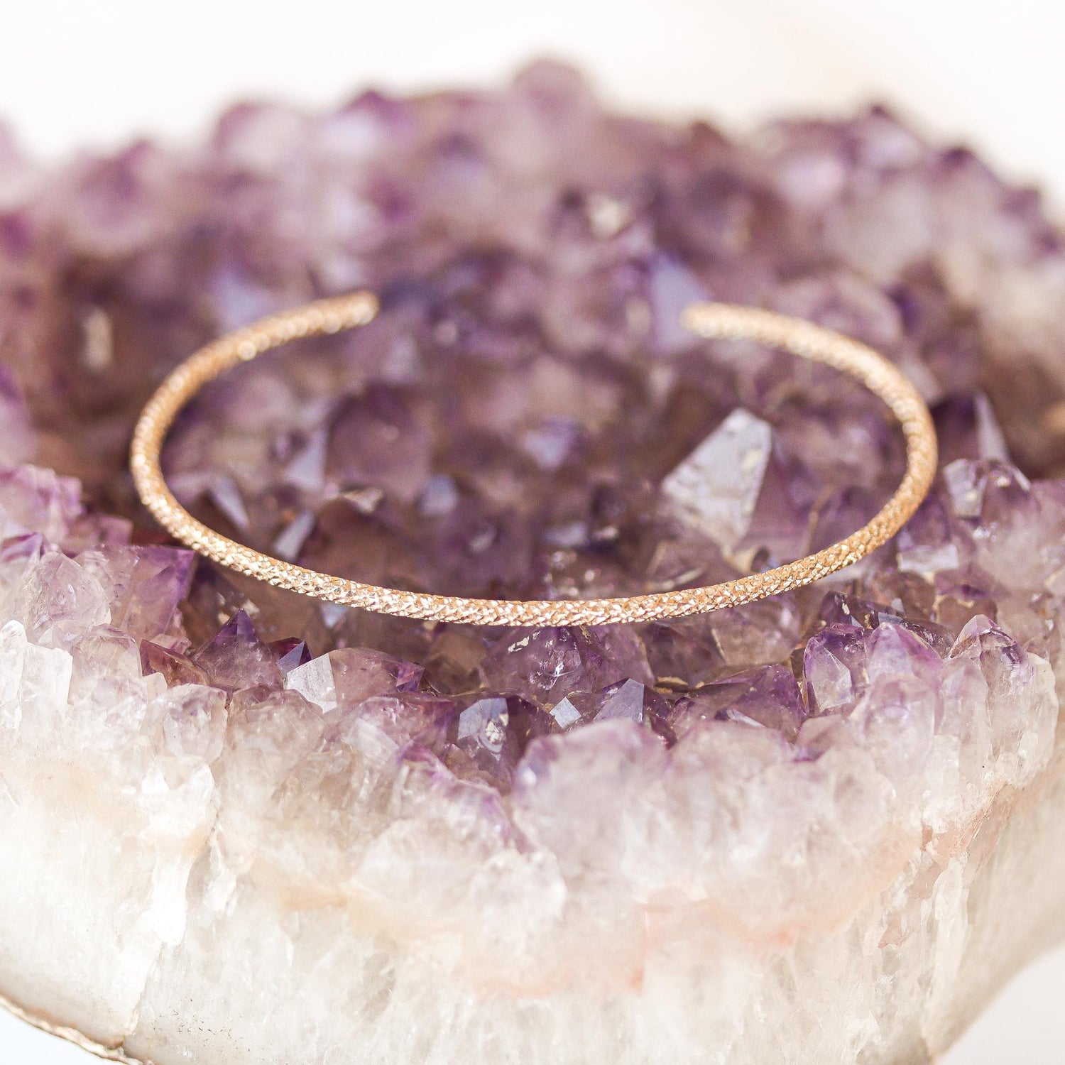 Gold Cuff Set - Twist and Sparkle