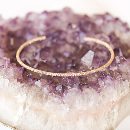 Gold Cuff Set - Twist and Sparkle