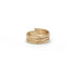 Hammered Coiled Ring